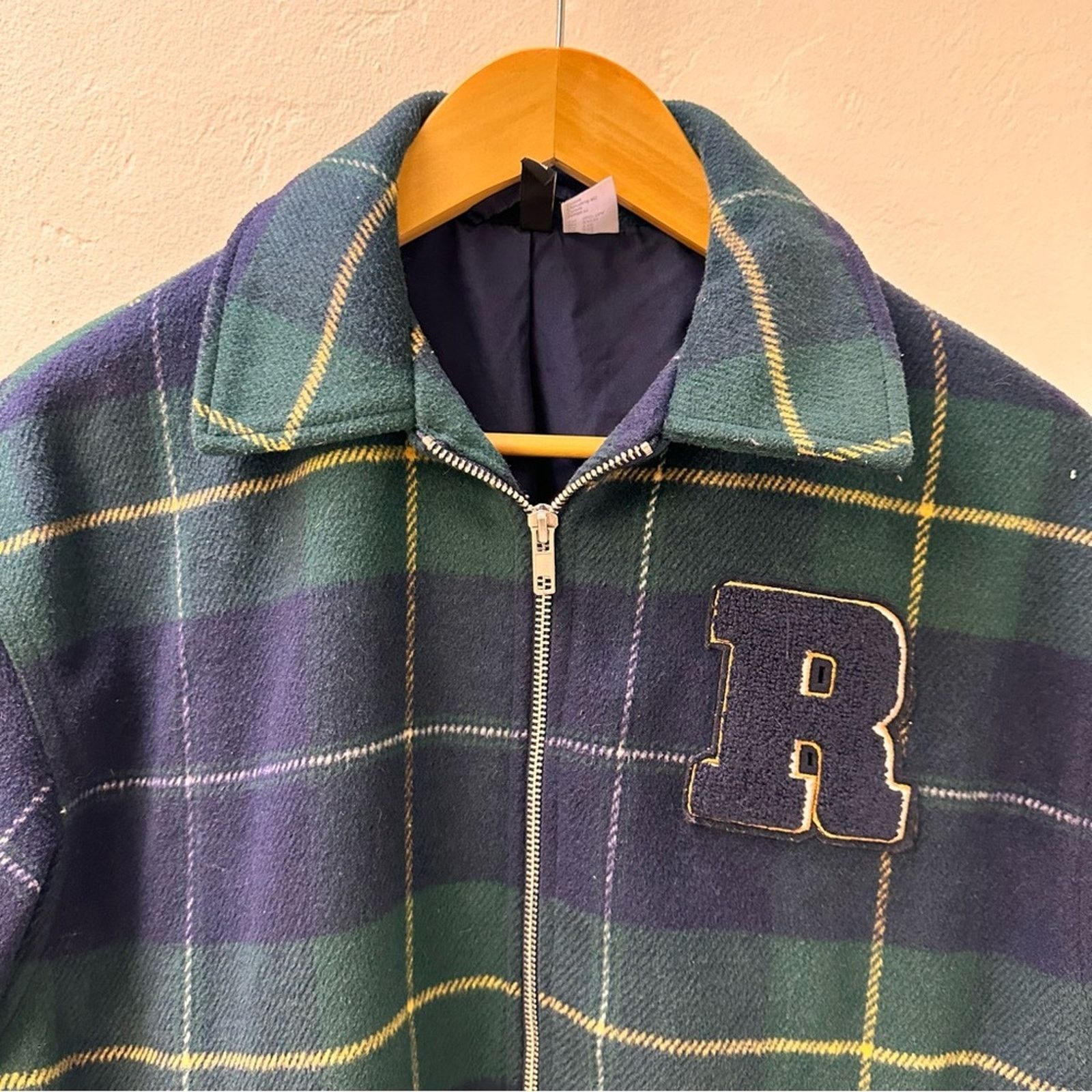 Divided Divided by H&M Plaid Varsity-Style Jacket - Size XXS Size US XXS / EU 40 - 2 Thumbnail