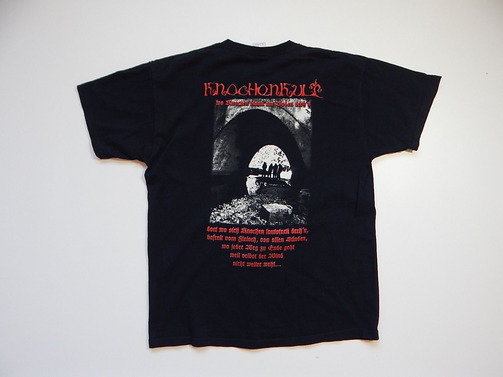 Band Tees × Vintage 00s eisregen knochenkult death gothic black metal tee Size US XL / EU 56 / 4 - 2 Thumbnail