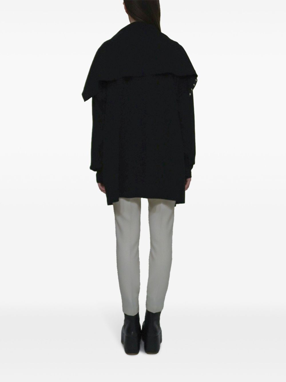 Jil Sander o1y1025 Blouse in Black Size M / US 6-8 / IT 42-44 - 5 Thumbnail