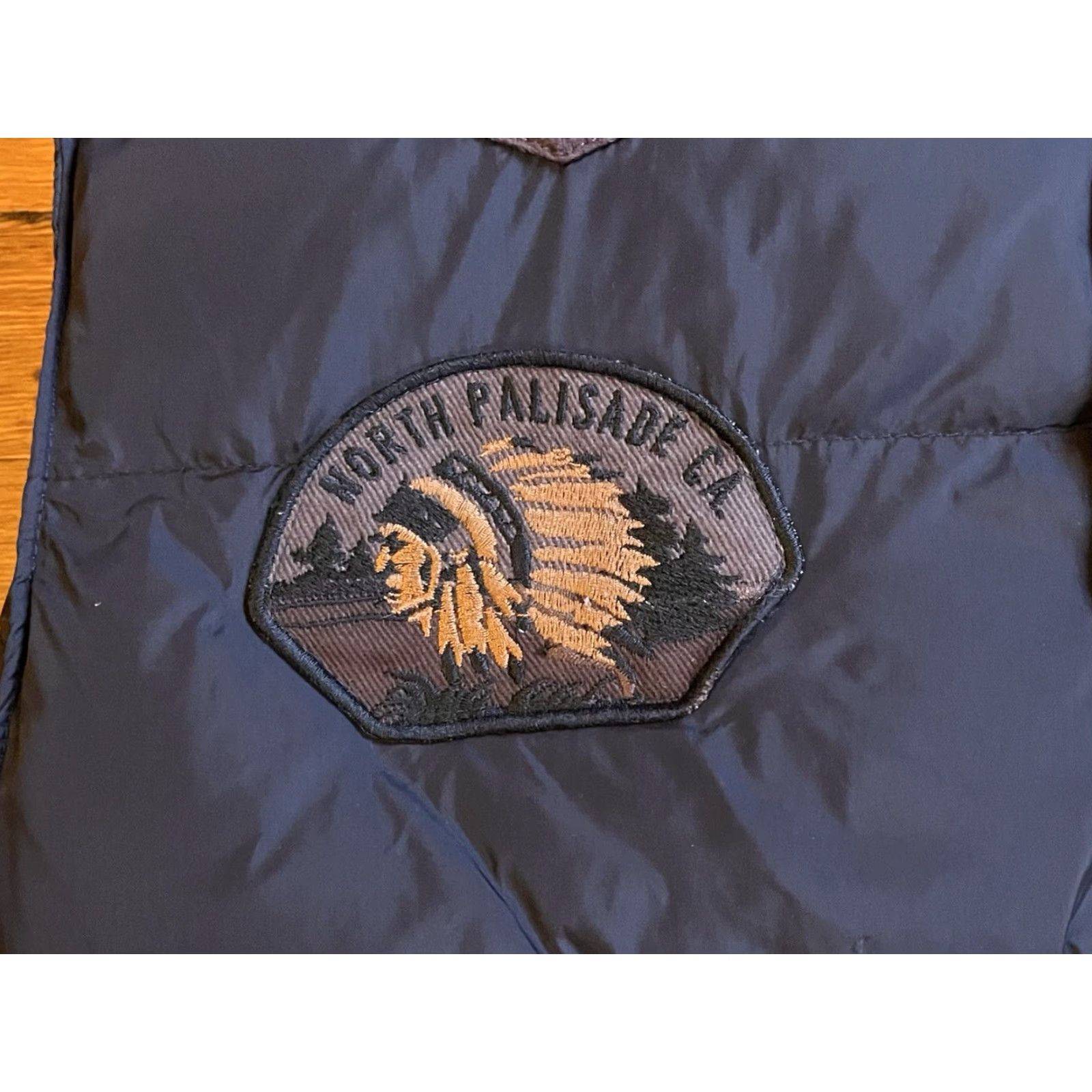 Vintage Winchester The American Legend Patch Puffer Vest Mens XL Black Quilted Vest Size US XL / EU 56 / 4 - 4 Thumbnail