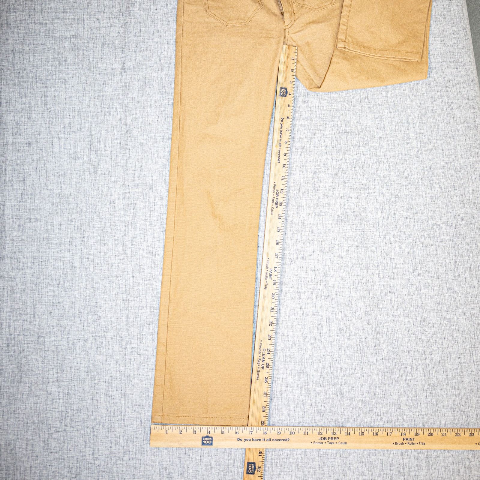 Other LYKKE WULLF $228 Ranch Pants in Honey Canvas Cotton size XS Size 24" / US 00 / IT 34 - 9 Thumbnail