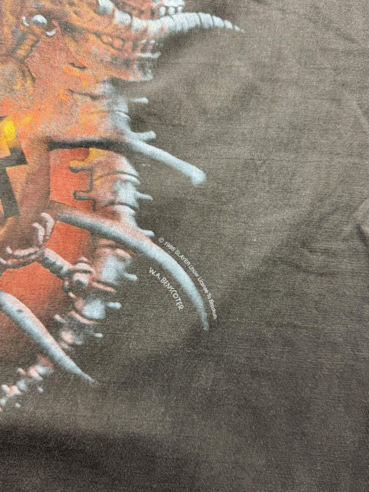 Slayer VINTAGE SLAYER 1995 VINTAGE T-SHIRT Size US M / EU 48-50 / 2 - 7 Thumbnail