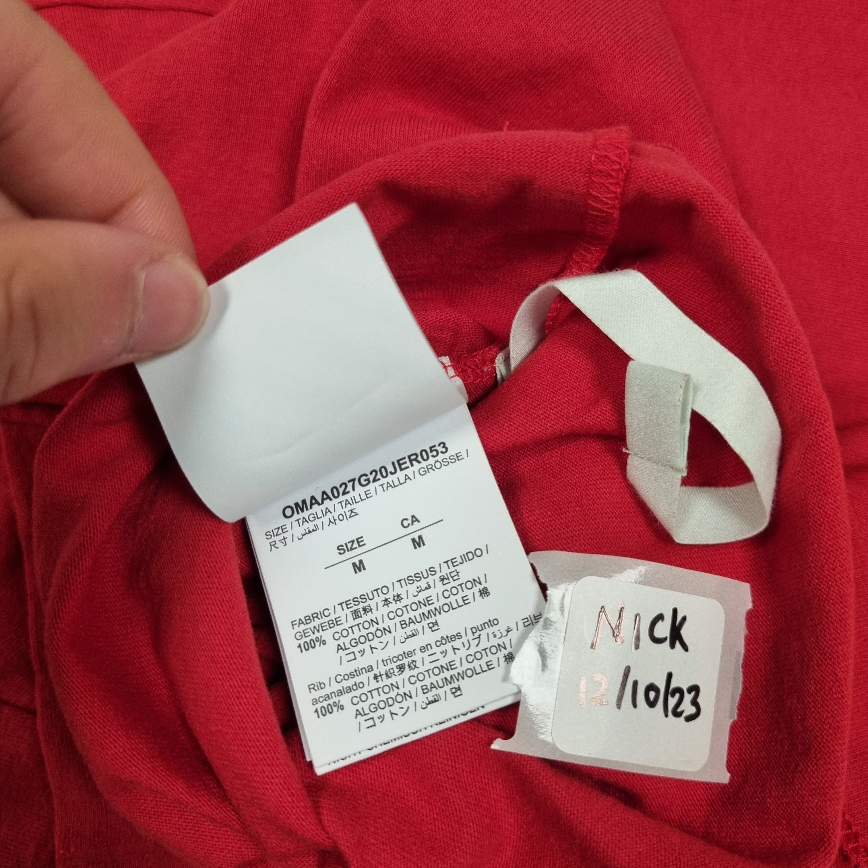 Off-White Off White Red Airport Tape Arrows Virgil Medium New Size US M / EU 48-50 / 2 - 7 Thumbnail