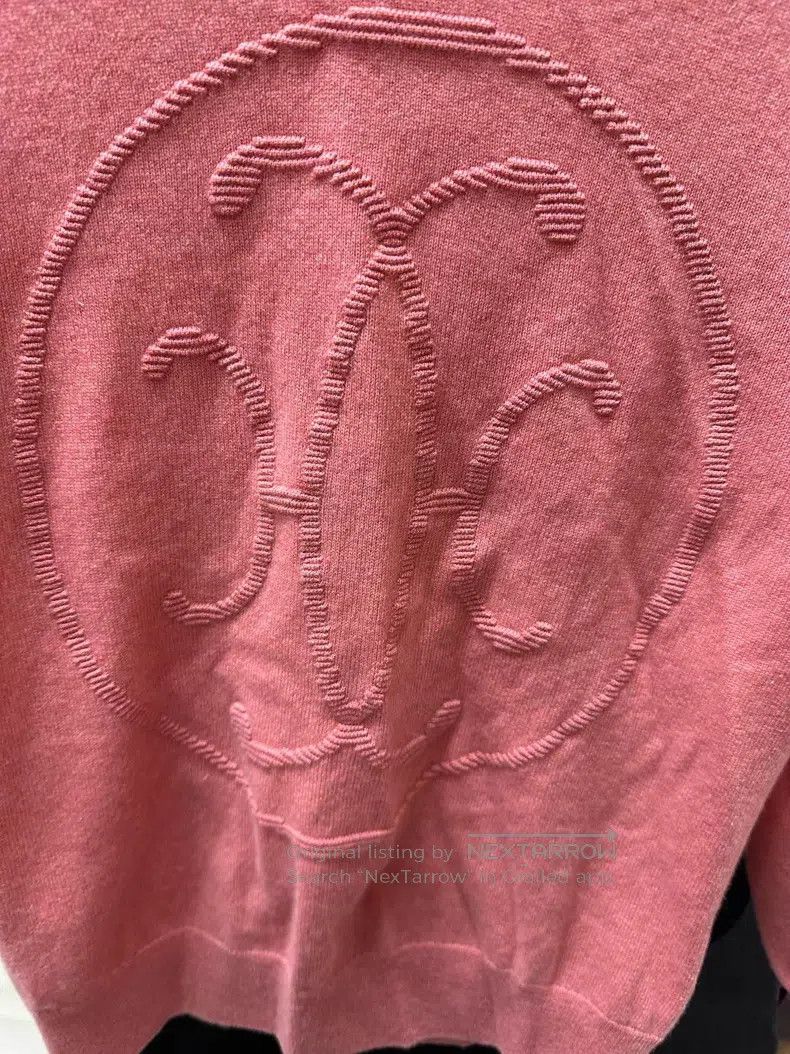 Hermes Hermes Fuchsia Cashmere Knit Top Size XS / US 0-2 / IT 36-38 - 3 Thumbnail