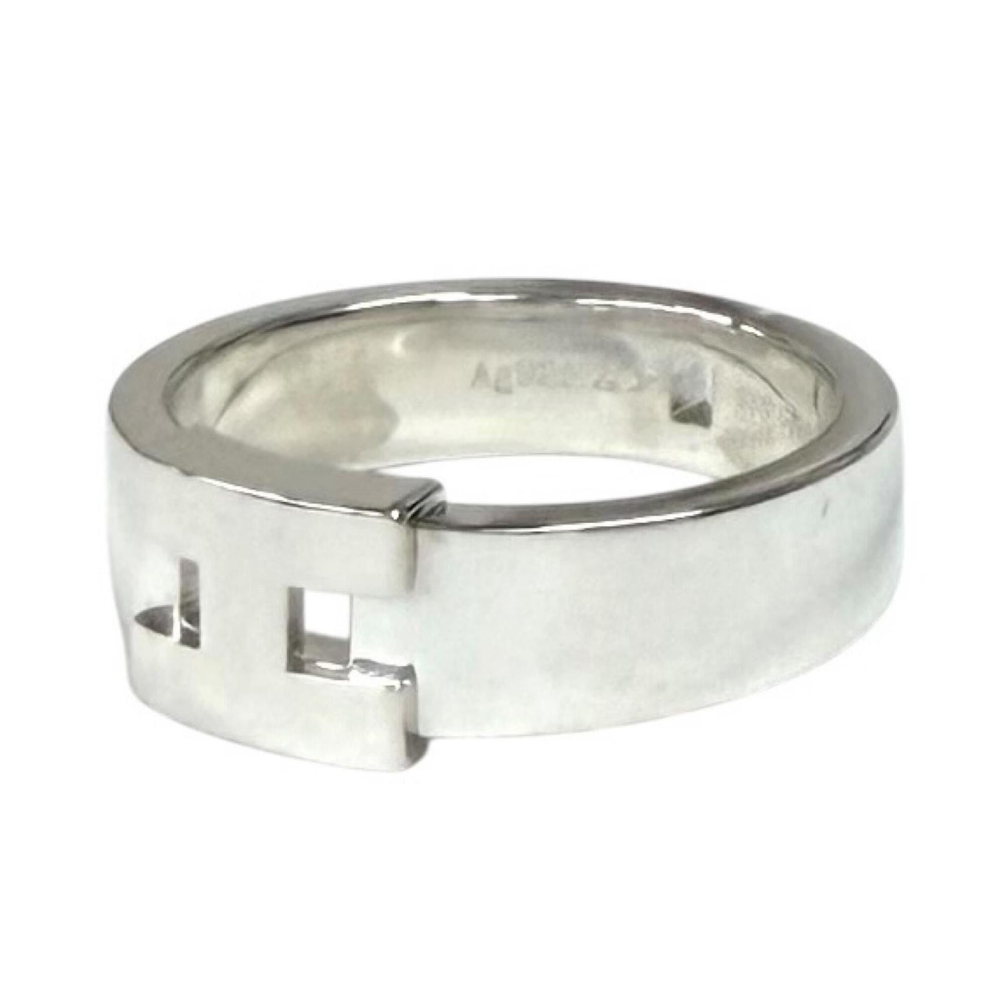 Hermes HERMES Vintage AG925 Hercules Ring, Silver, Size 51, Weight 5.17g, Women's Size ONE SIZE - 1 Thumbnail