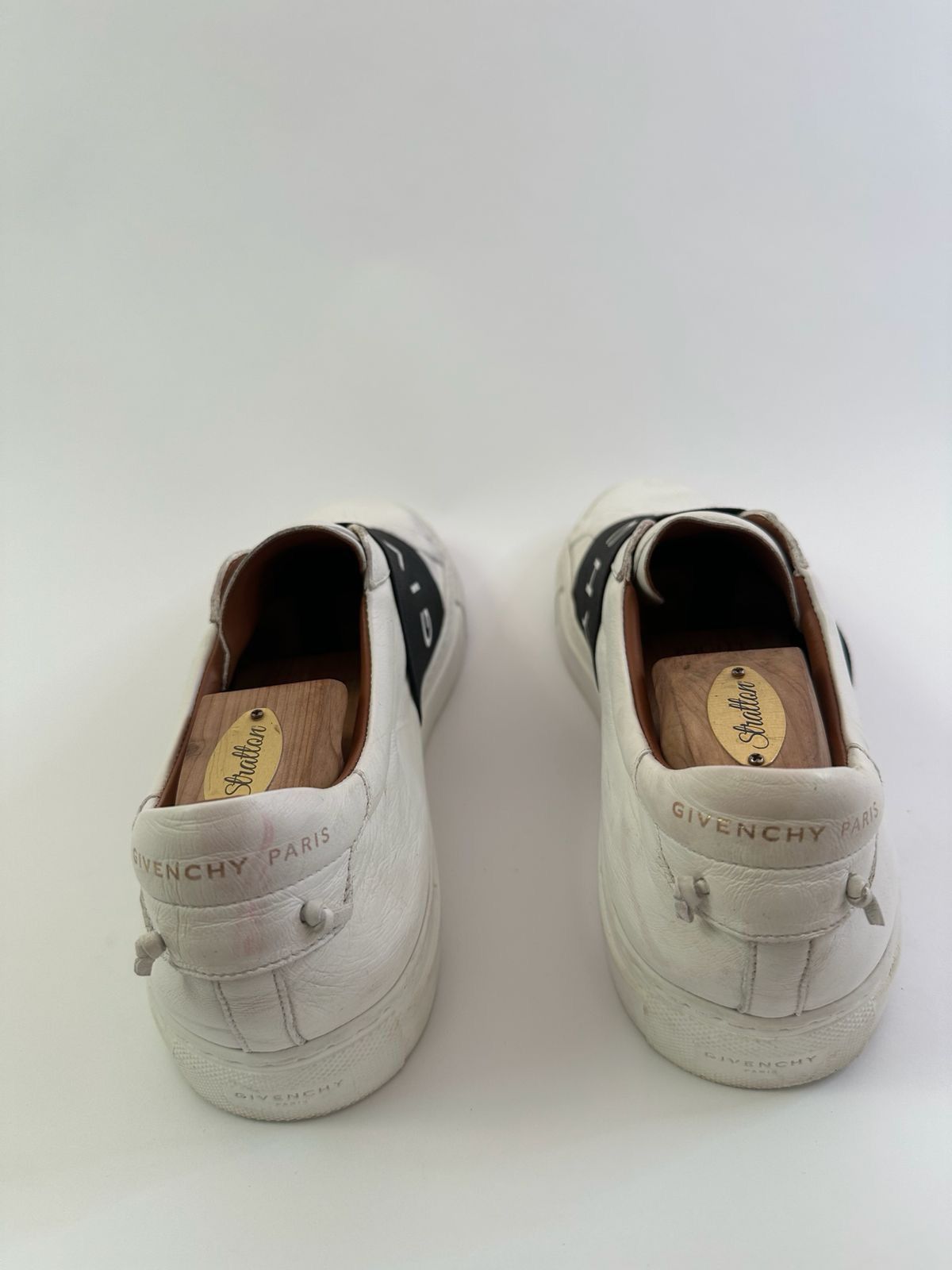 Givenchy Givenchy White Leather Urban Street Slip On Sneakers. Size US 10.5 / EU 43-44 - 3 Thumbnail