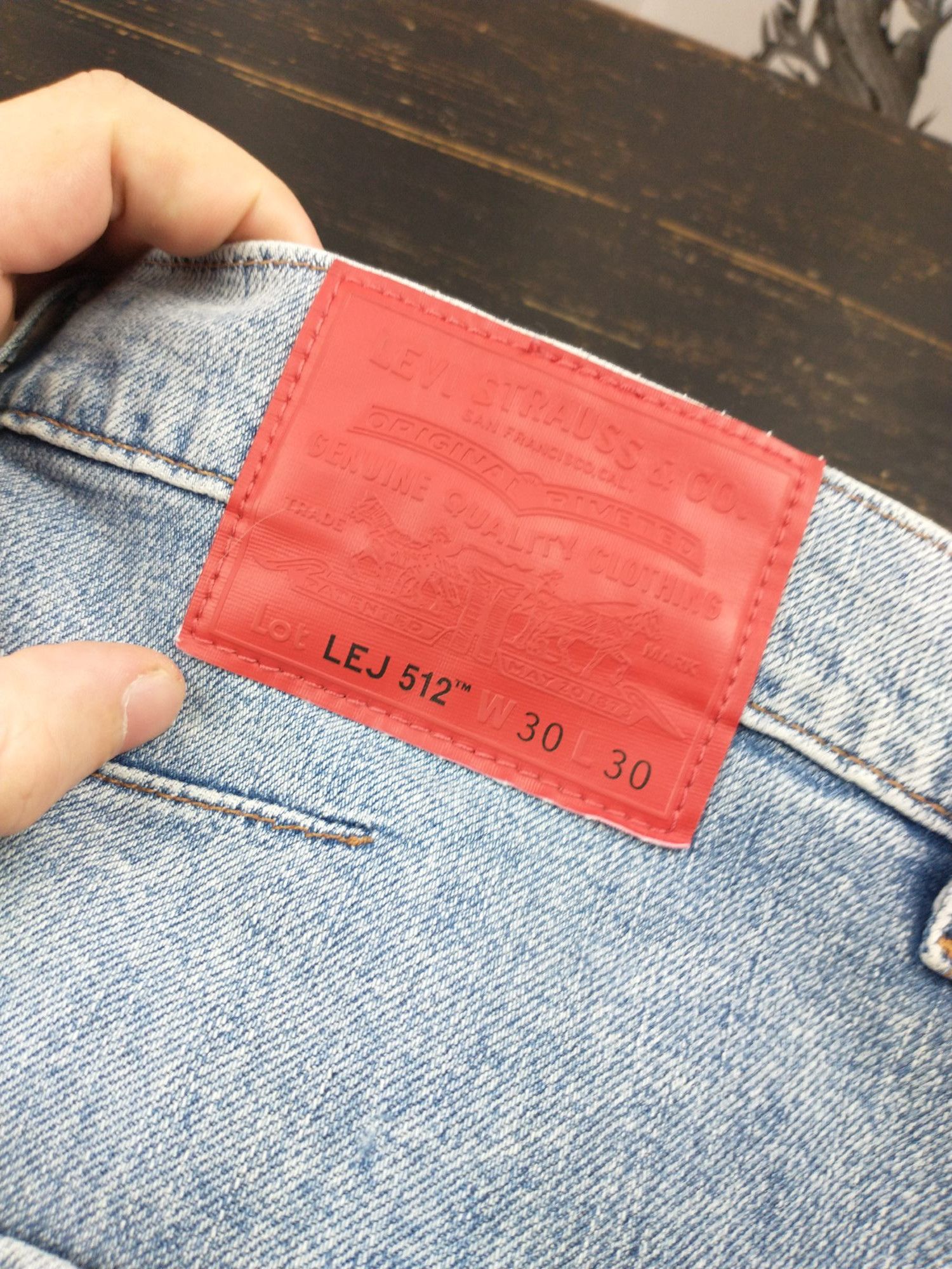 Levi's Premium Engineered Jeans LEJ 512 Size 30 / 30 Twist Leg Size US 30 / EU 46 - 8 Thumbnail