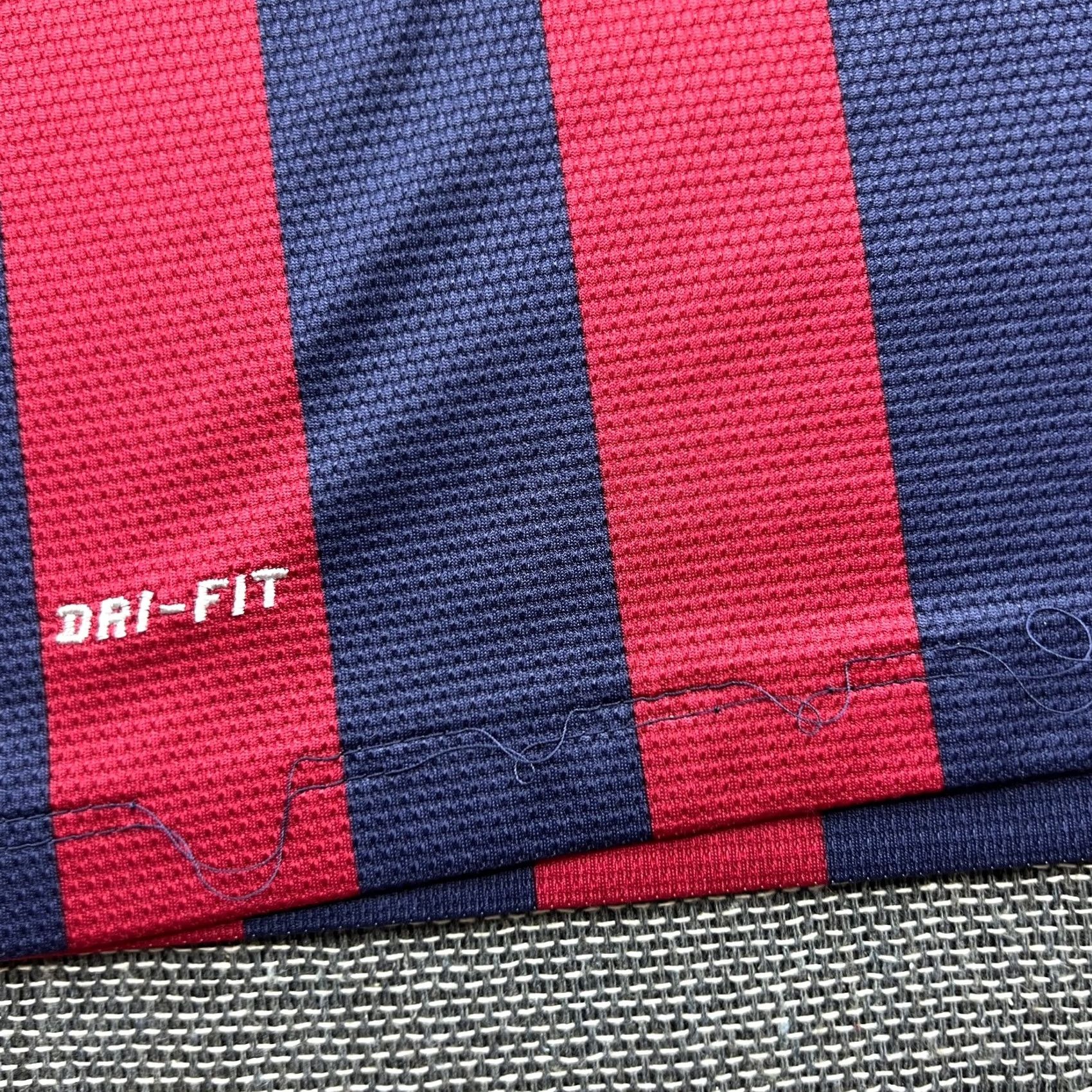 Nike Nike Barcelona 2013 2014 Home Dani Alves #2 Mens XS Shirt Football Jersey Nike Size US XS / EU 42 / 0 - 6 Thumbnail
