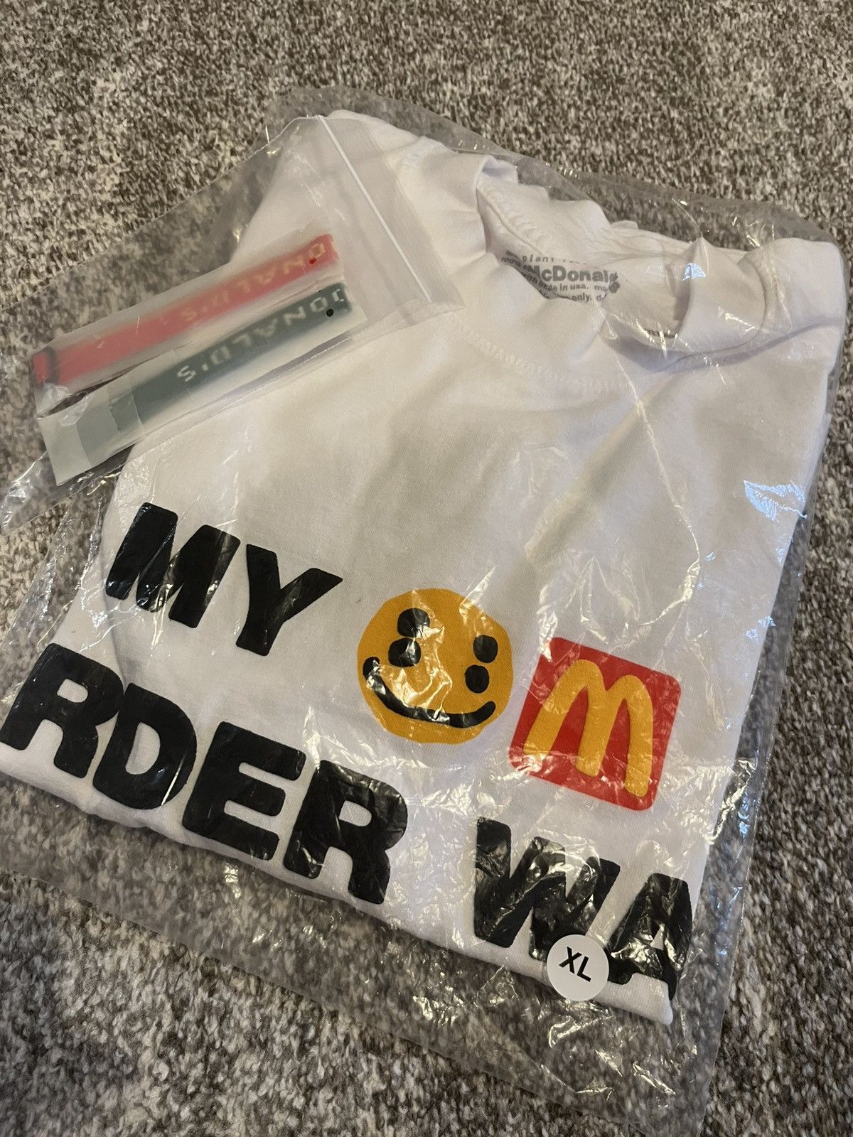 Cactus Plant Flea Market CPFM x McDonald’s My Order Was Worth The Wait T Shirt Size US XL / EU 56 / 4 - 1 Thumbnail
