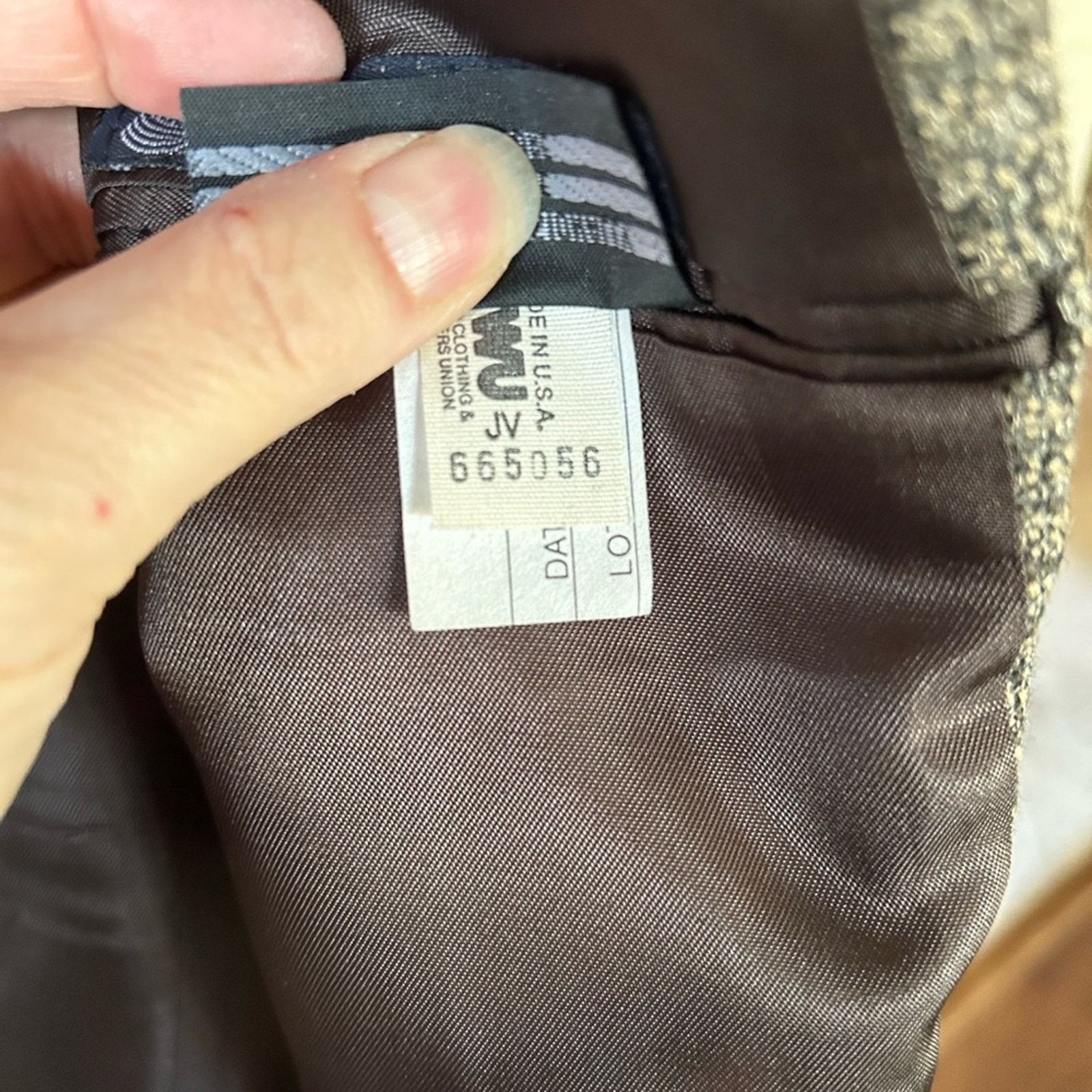 Burberry Burberry Vintage Men’s 100% Pure Wool Sport Coat Size 46R Size 46R - 5 Thumbnail