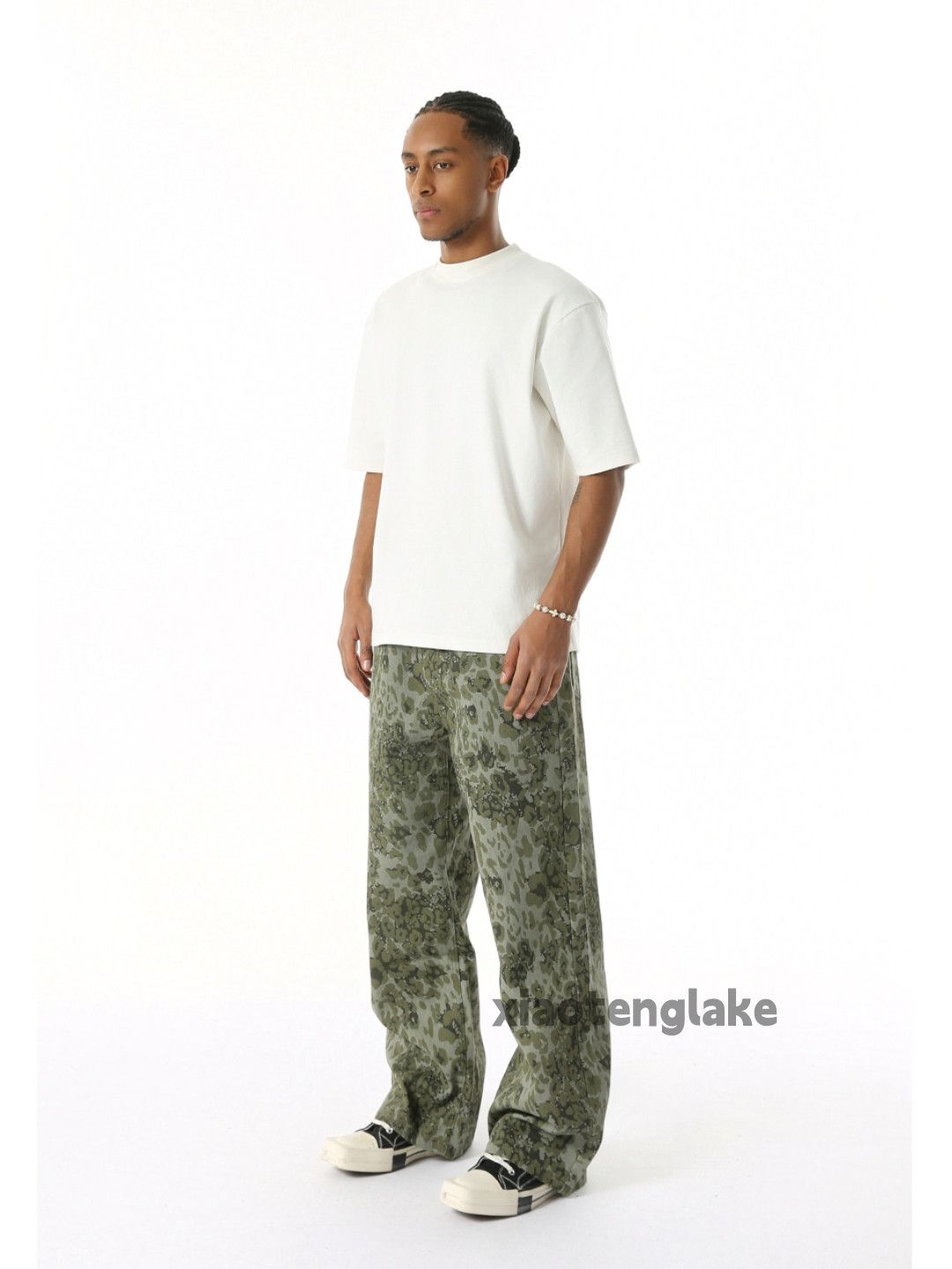 Jean × Vintage Washed faded loose baggy hiphop work cargo jeans Size US 32 / EU 48 - 5 Thumbnail