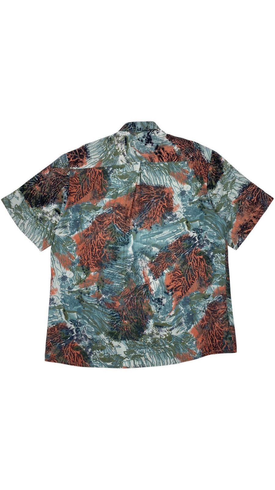 Vintage Vintage 80s 90s Radiant Leafs Abstract Party Festival Shirt Size US L / EU 52-54 / 3 - 2 Thumbnail
