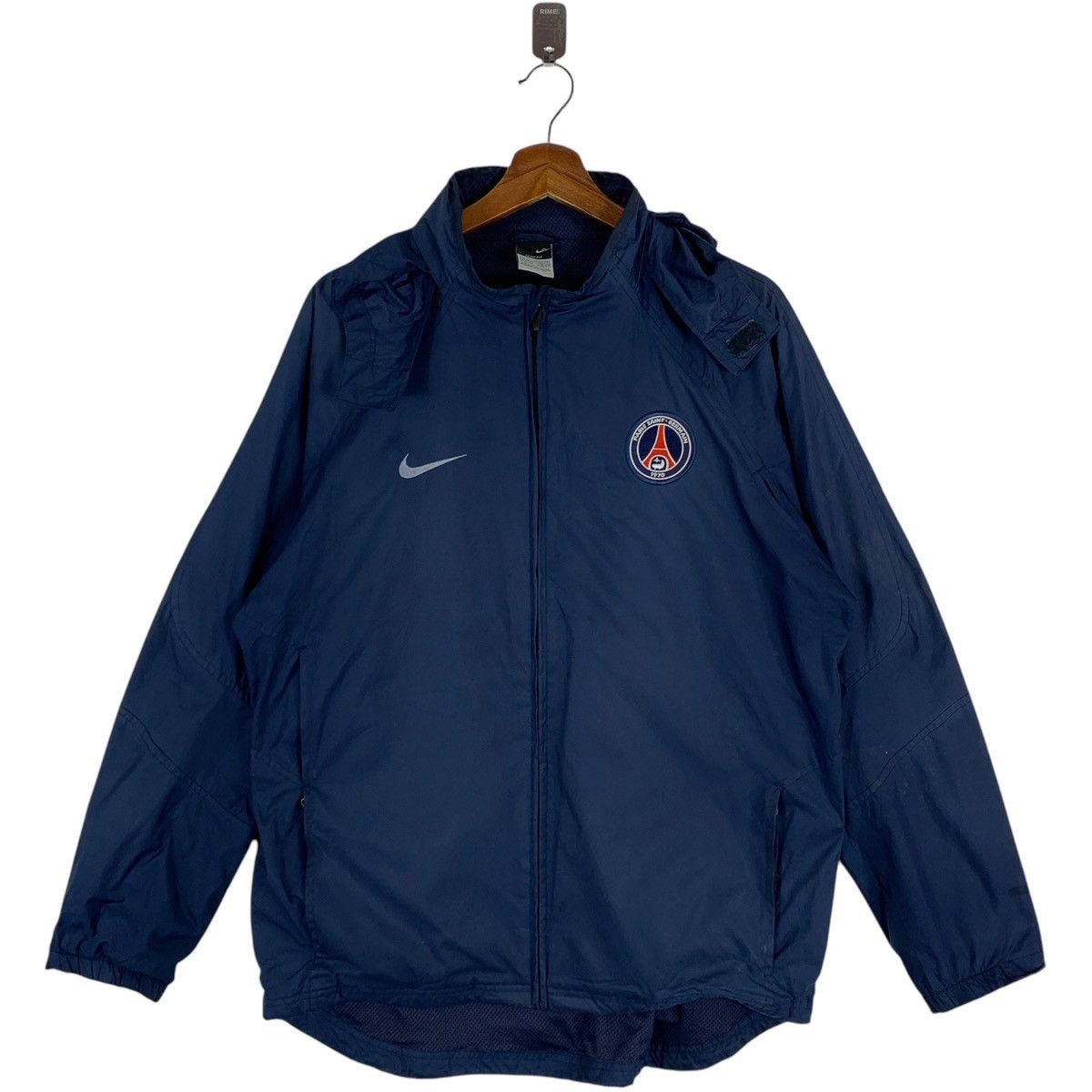 Vintage Vintage Nike Paris Saint German PSG Light Zipper Jacket Size US M / EU 48-50 / 2 - 1 Thumbnail