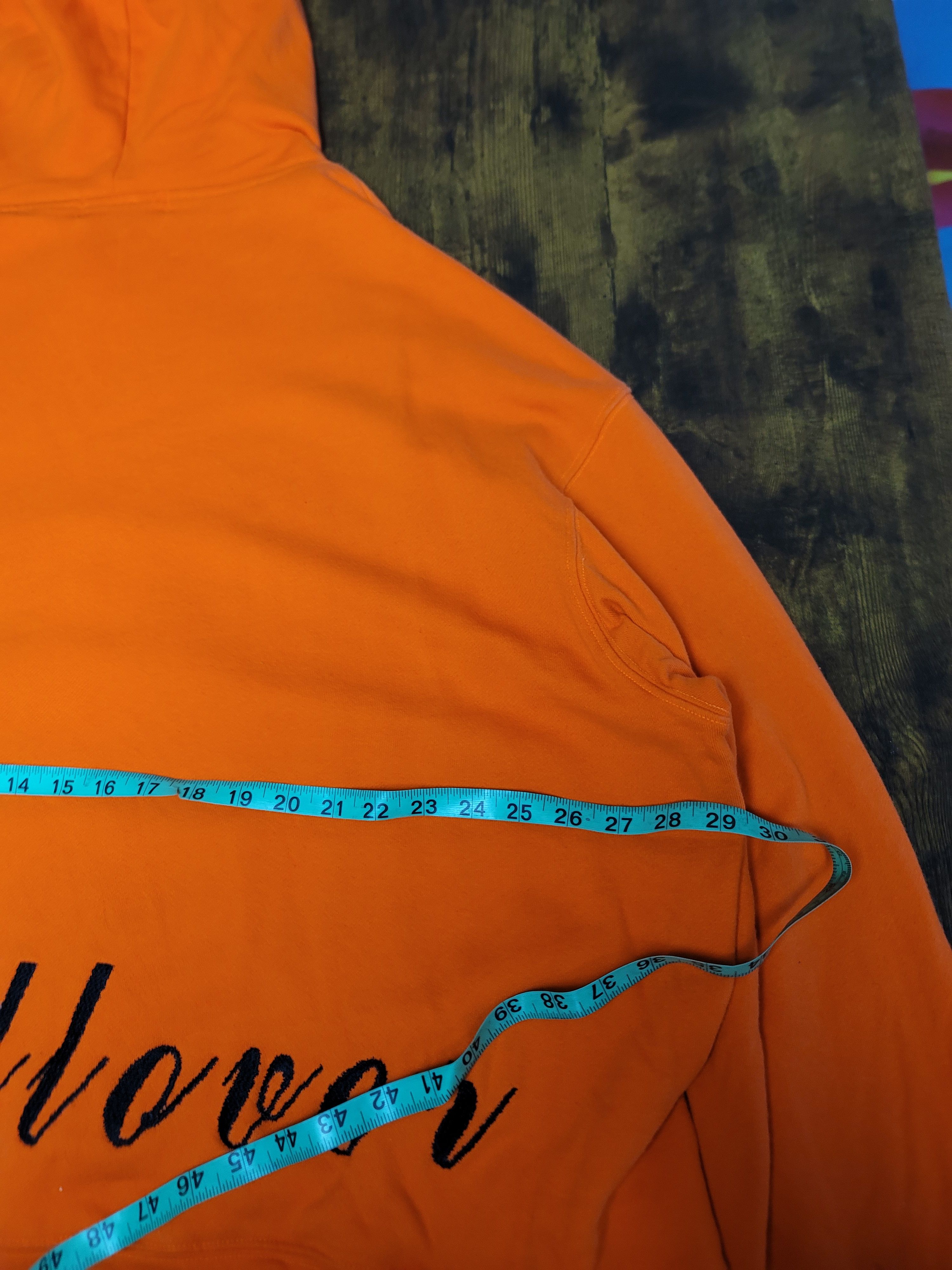 Designer Orange Weedlover Hoodie - Size L Size US L / EU 52-54 / 3 - 8 Thumbnail