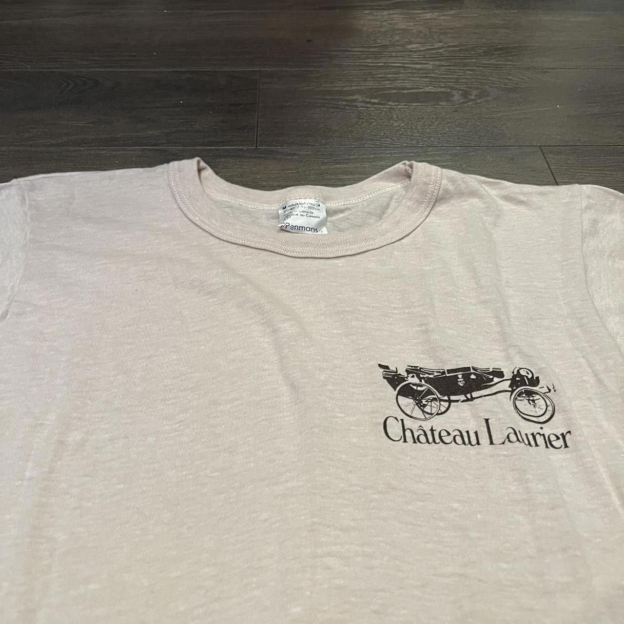 Designer Vintage Chateau Laurier T Shirt 80s Small Size US M / EU 48-50 / 2 - 1 Thumbnail