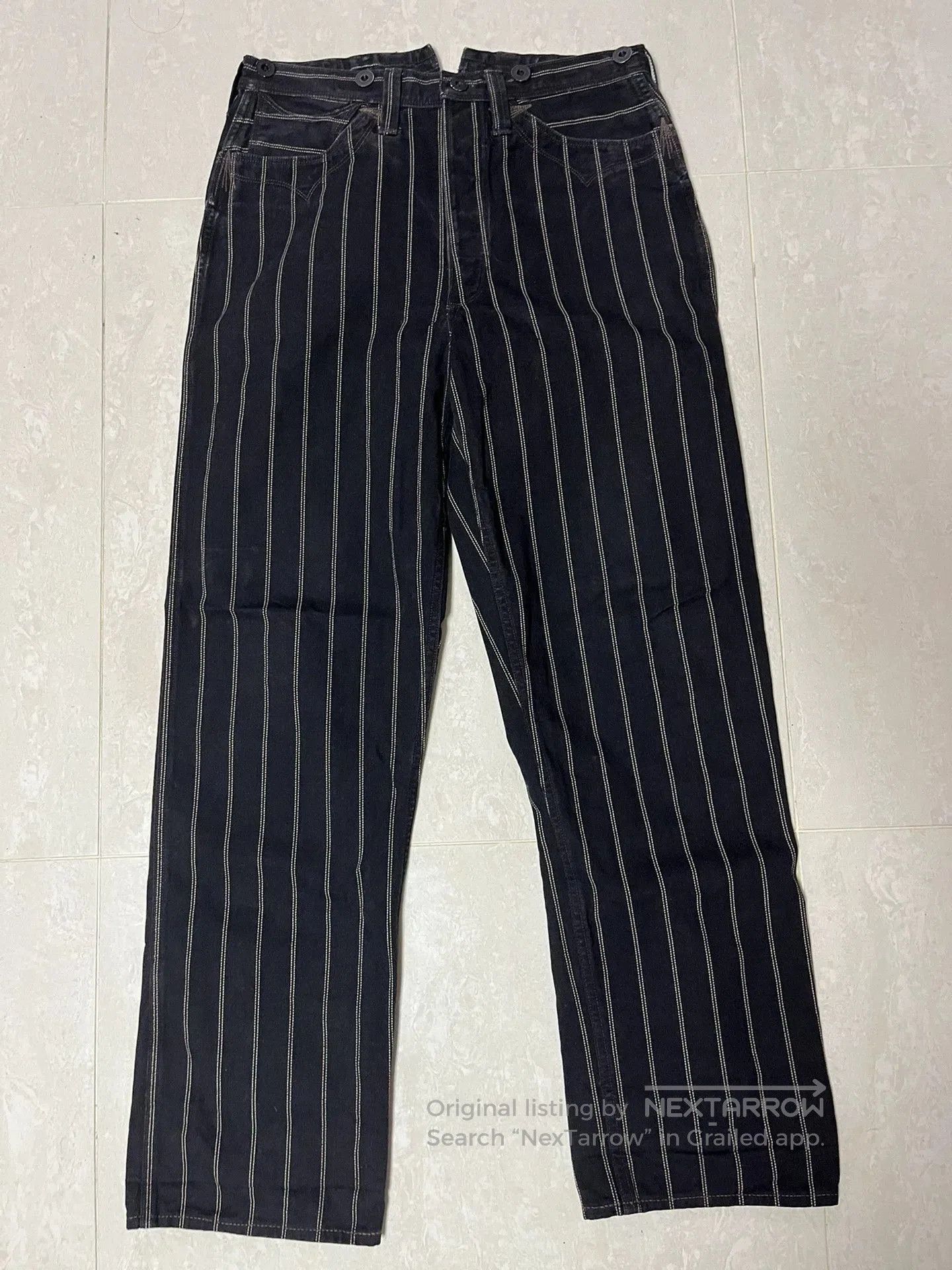 Freewheelers Freewheelers Classic Striped Pants. Size US 30 / EU 46 - 1 Thumbnail