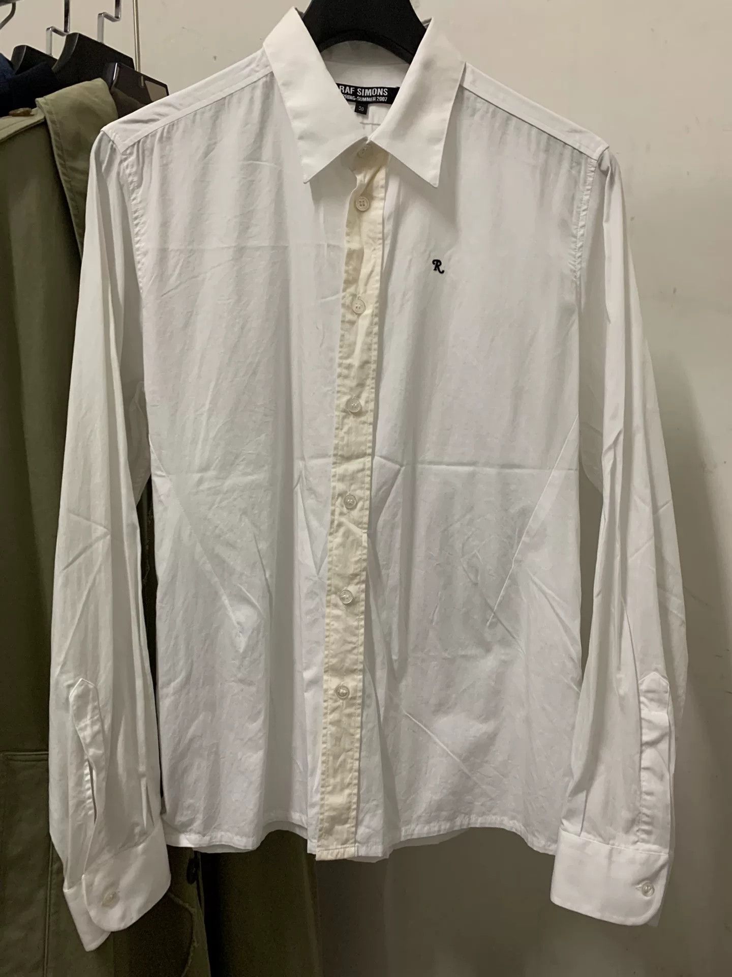 Raf Simons Raf Simons SS07 Embroidered Shirt Size US M / EU 48-50 / 2 - 1 Thumbnail