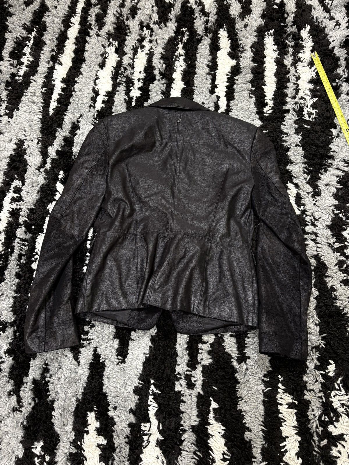Diesel Vintage 00s diesel shiny aluminum blazer jacket avant garde Size L / US 10 / IT 46 - 2 Thumbnail
