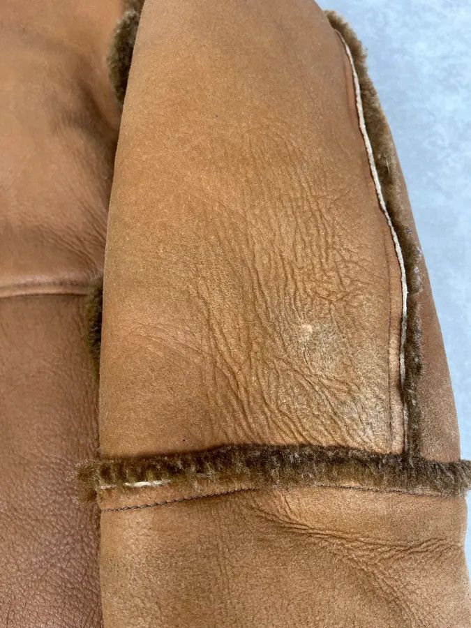 Dirk Bikkembergs 2000s Dirk Bikkembergs Brown Shearling Leather Jacket Size US M / EU 48-50 / 2 - 9 Thumbnail