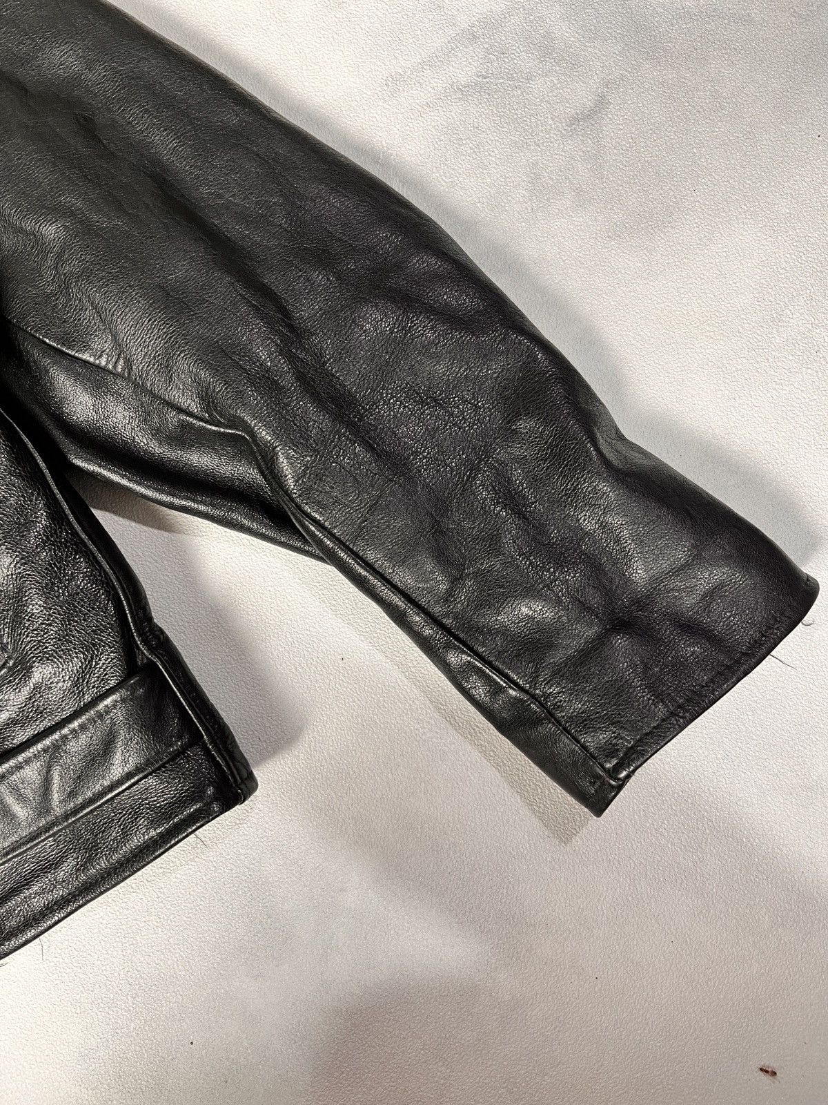 Vintage RAMONES LEATHER JACKET Size US M / EU 48-50 / 2 - 4 Thumbnail