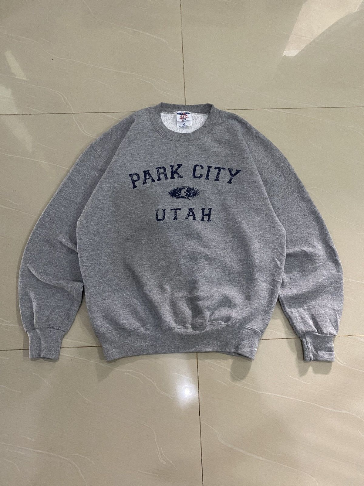 Jerzees Vintage 90s Park City Utah Sweatshirt Size US M / EU 48-50 / 2 - 1 Thumbnail