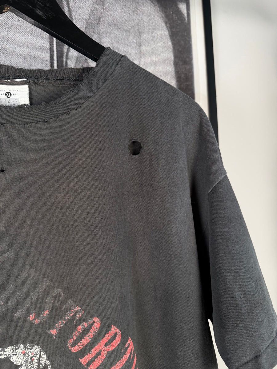 Vintage 🚭VINTAGE GRAIL🚭90s THRASHED SOCIAL DISTORTION TOUR TEE Size US XL / EU 56 / 4 - 5 Thumbnail