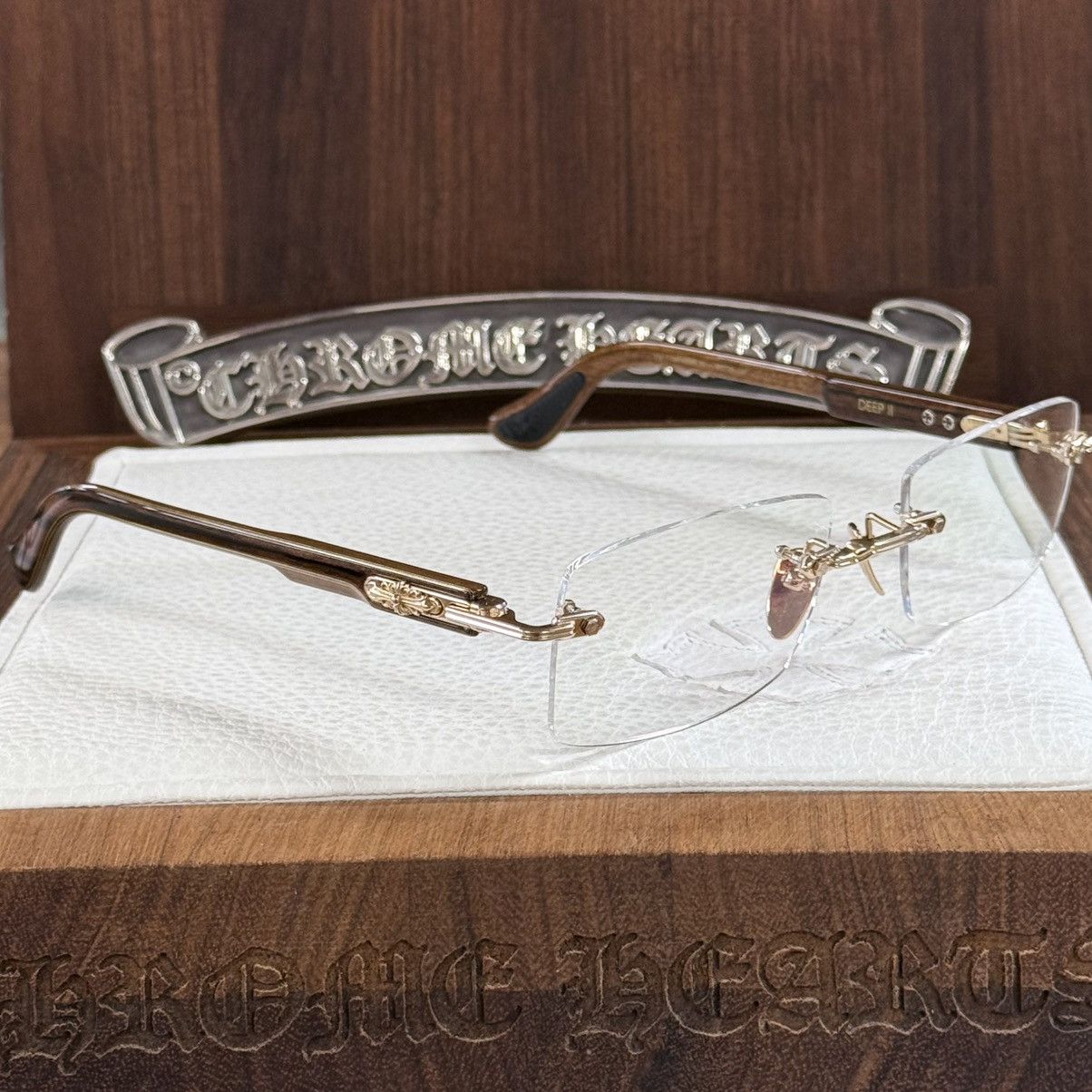 Chrome Hearts Chrome Hearts DEEP II Glasses Size ONE SIZE - 4 Thumbnail