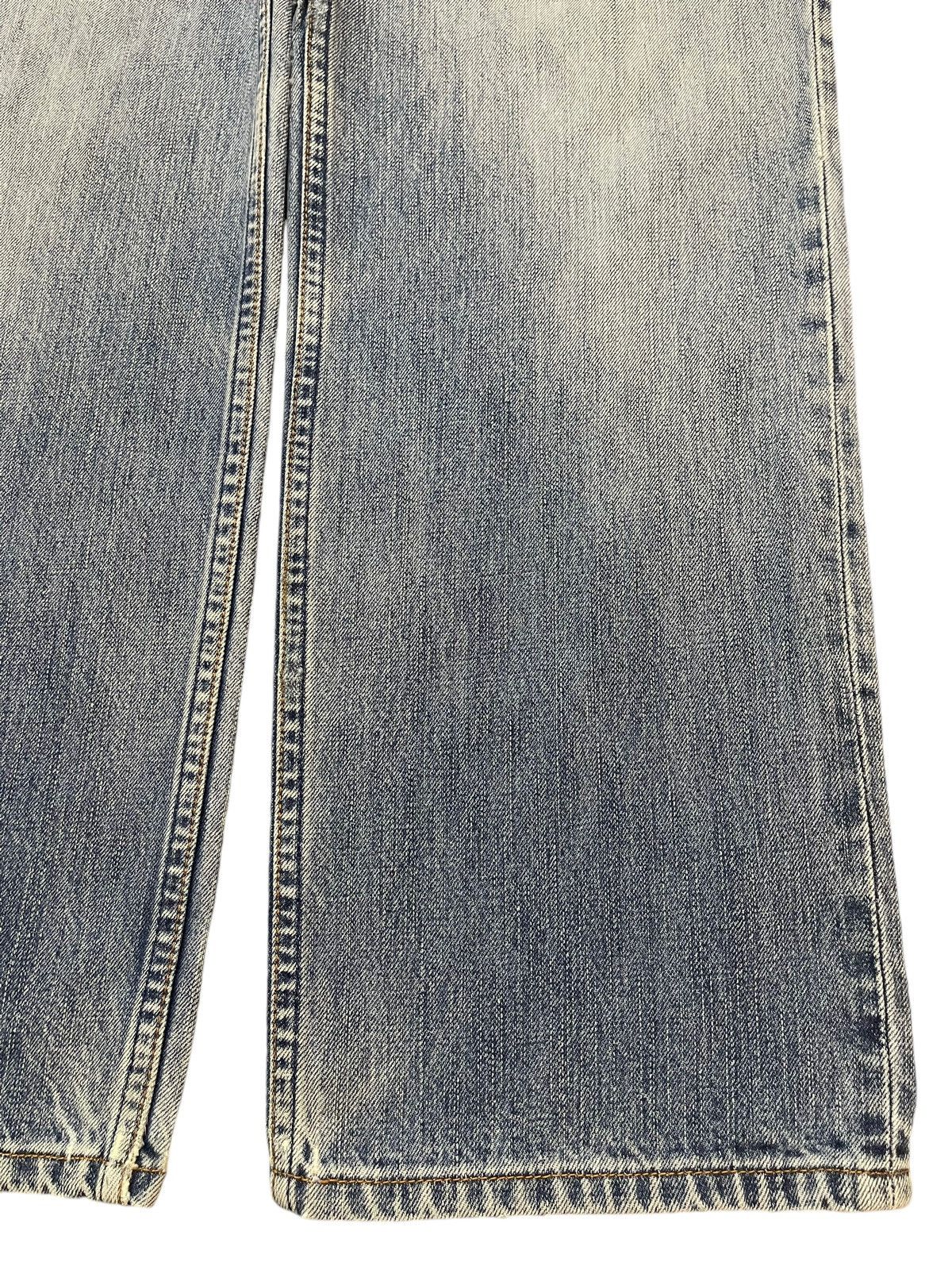 Levi's Vintage 80s Levis 502 Blue Faded Wash Wide Leg Straight Fit Size US 31 - 8 Thumbnail