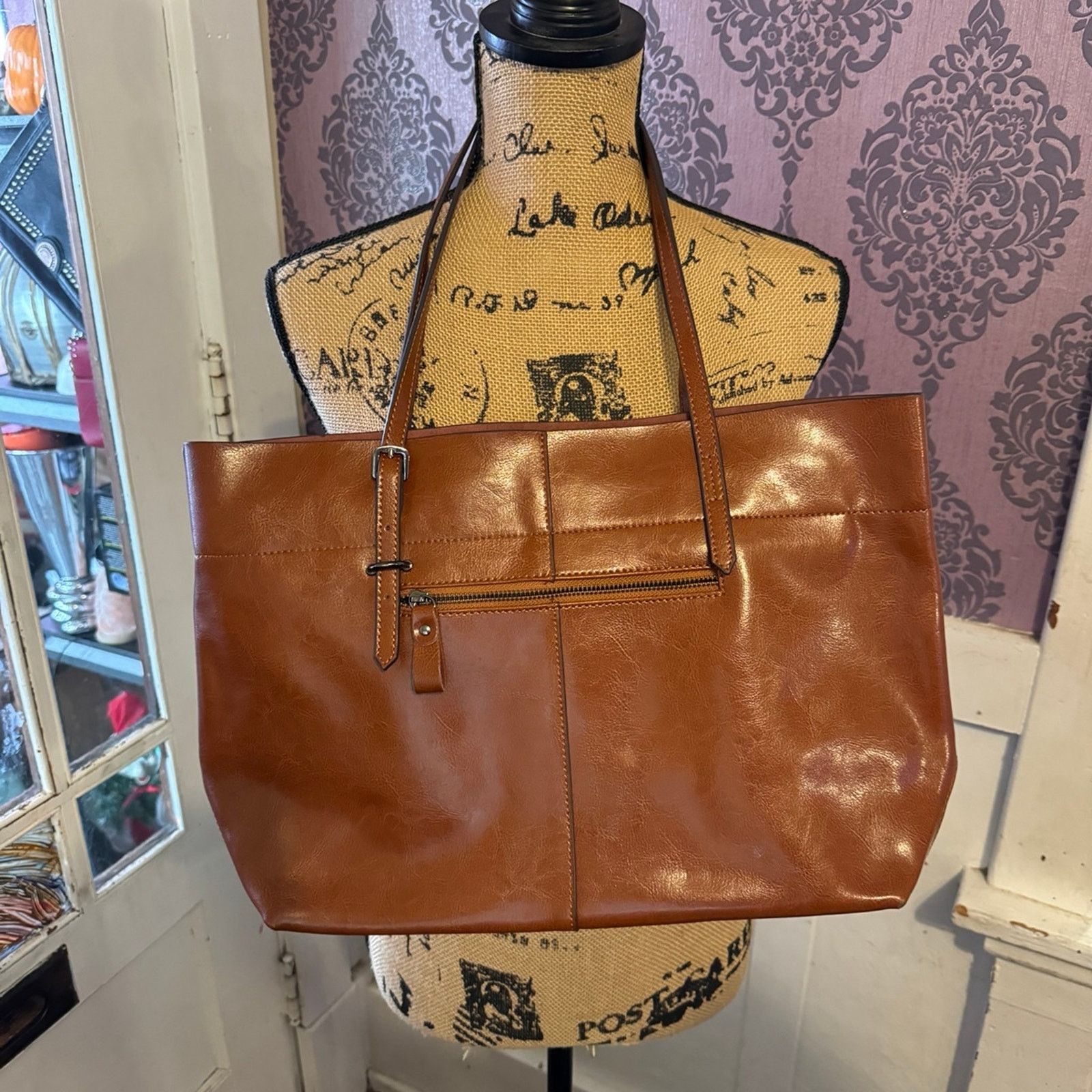 NBDN Nobrandedon Kattee leather shoulder bag Size ONE SIZE - 1 Thumbnail