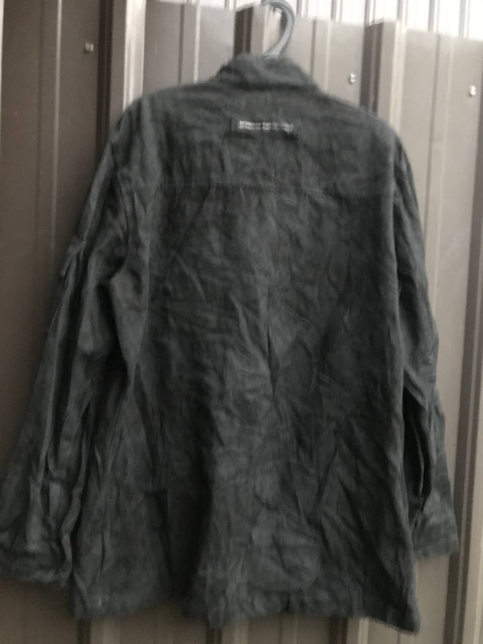 14th Addiction × If Six Was Nine × Japanese Brand Vintage Bernings Sho Waxed Black Denim Jacket Size US M / EU 48-50 / 2 - 3 Thumbnail