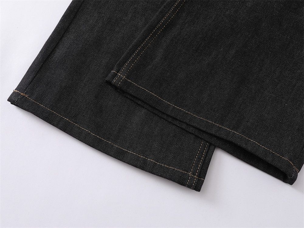 Jean Men's Casual Versatile High-Street Vibe Wide-Leg Jeans Size US 32 / EU 48 - 5 Thumbnail