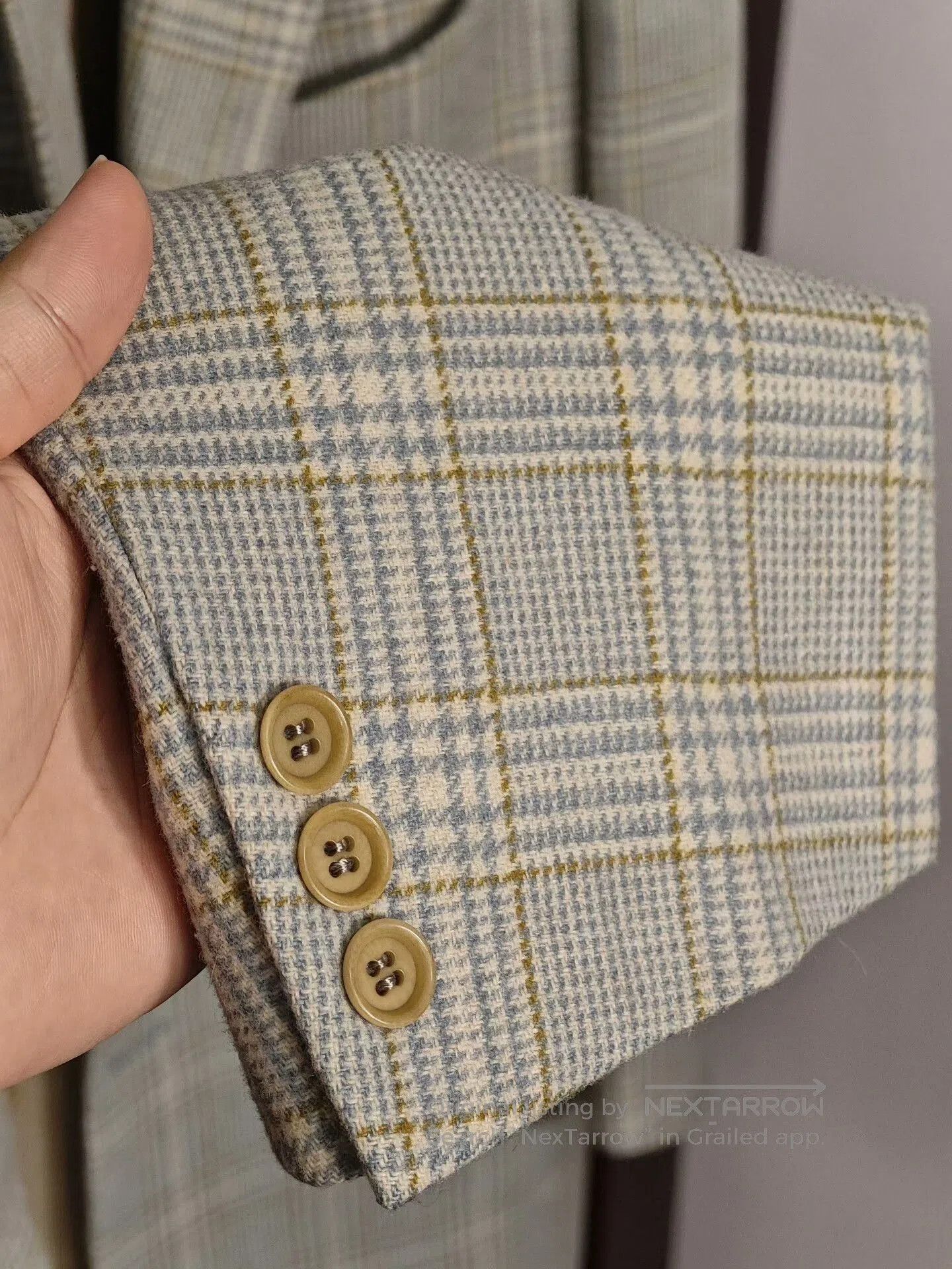 Japanese Brand Italian Vintage Wool Suit Jacket. Size US M / EU 48-50 / 2 - 4 Thumbnail