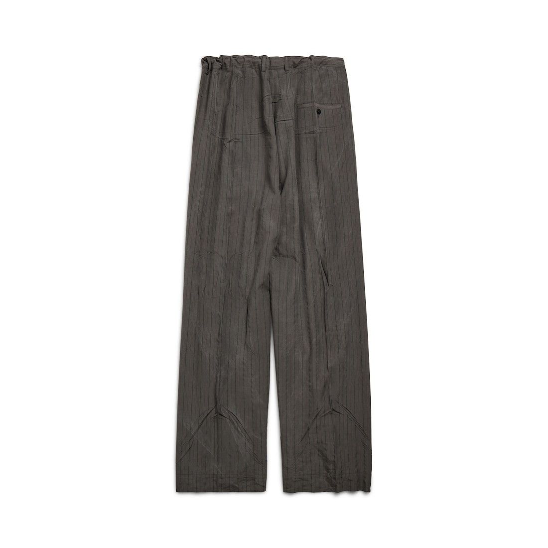 Balenciaga o1w1db11225 Fluid Tailored Pants in Grey Size US 36 / EU 52 - 2 Thumbnail