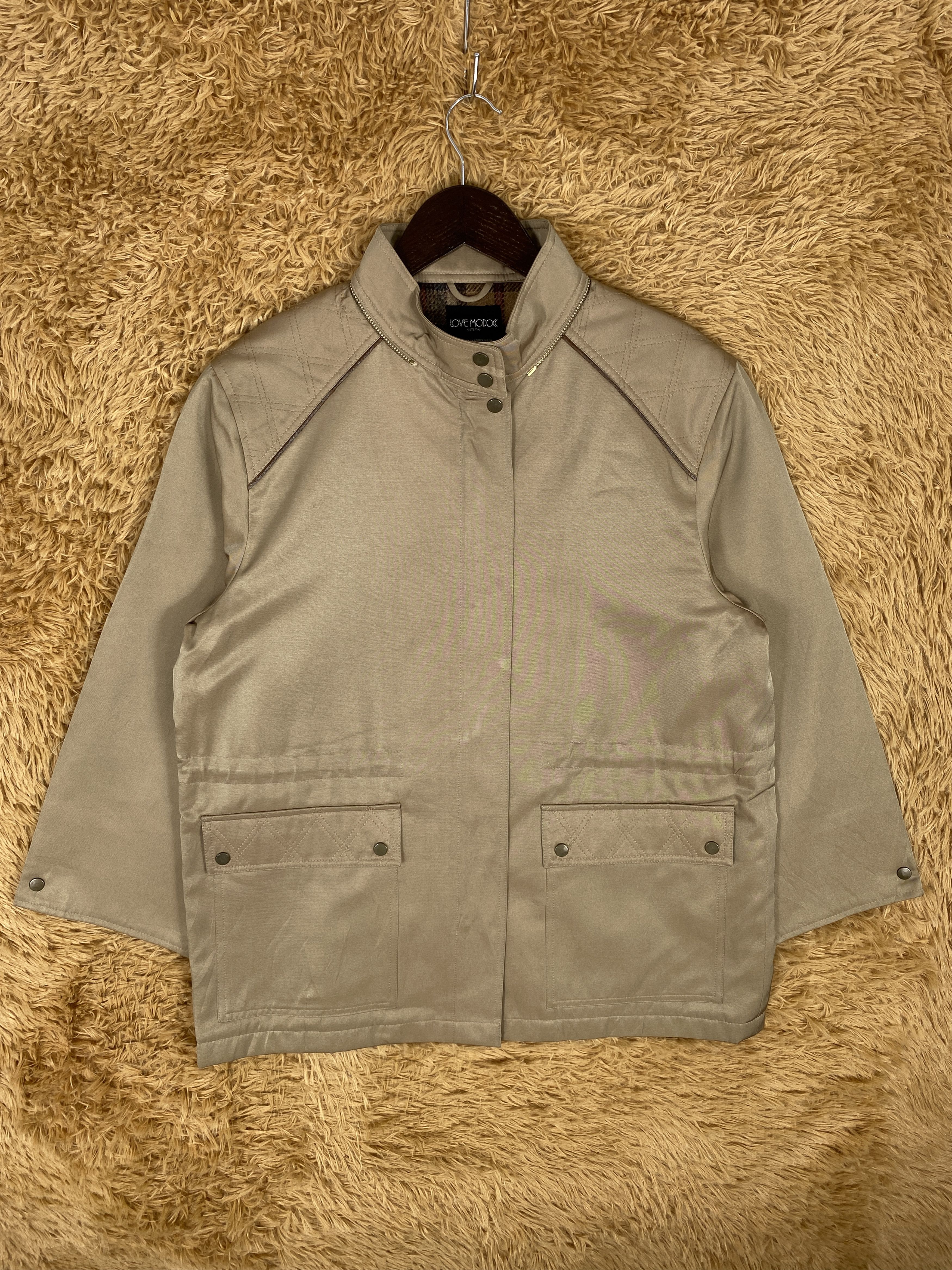 image of Vintage Love Modoc Flannel Lining Jacket in Brown, Men's (Size Small)