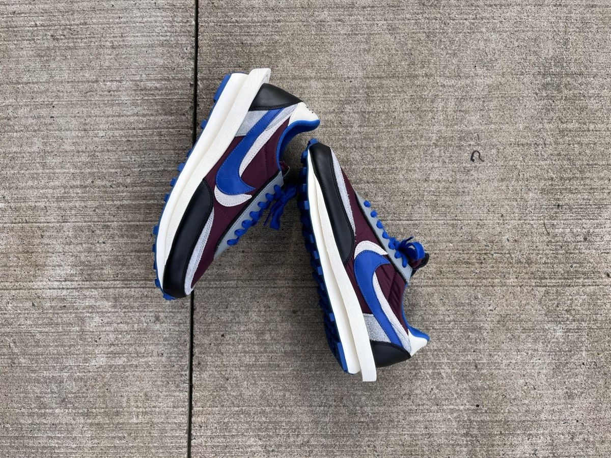 Nike × Sacai × Undercover Nike LD Waffle sacai Undercover Night Maroon Team Royal Size US 11.5 / EU 44-45 - 2 Thumbnail