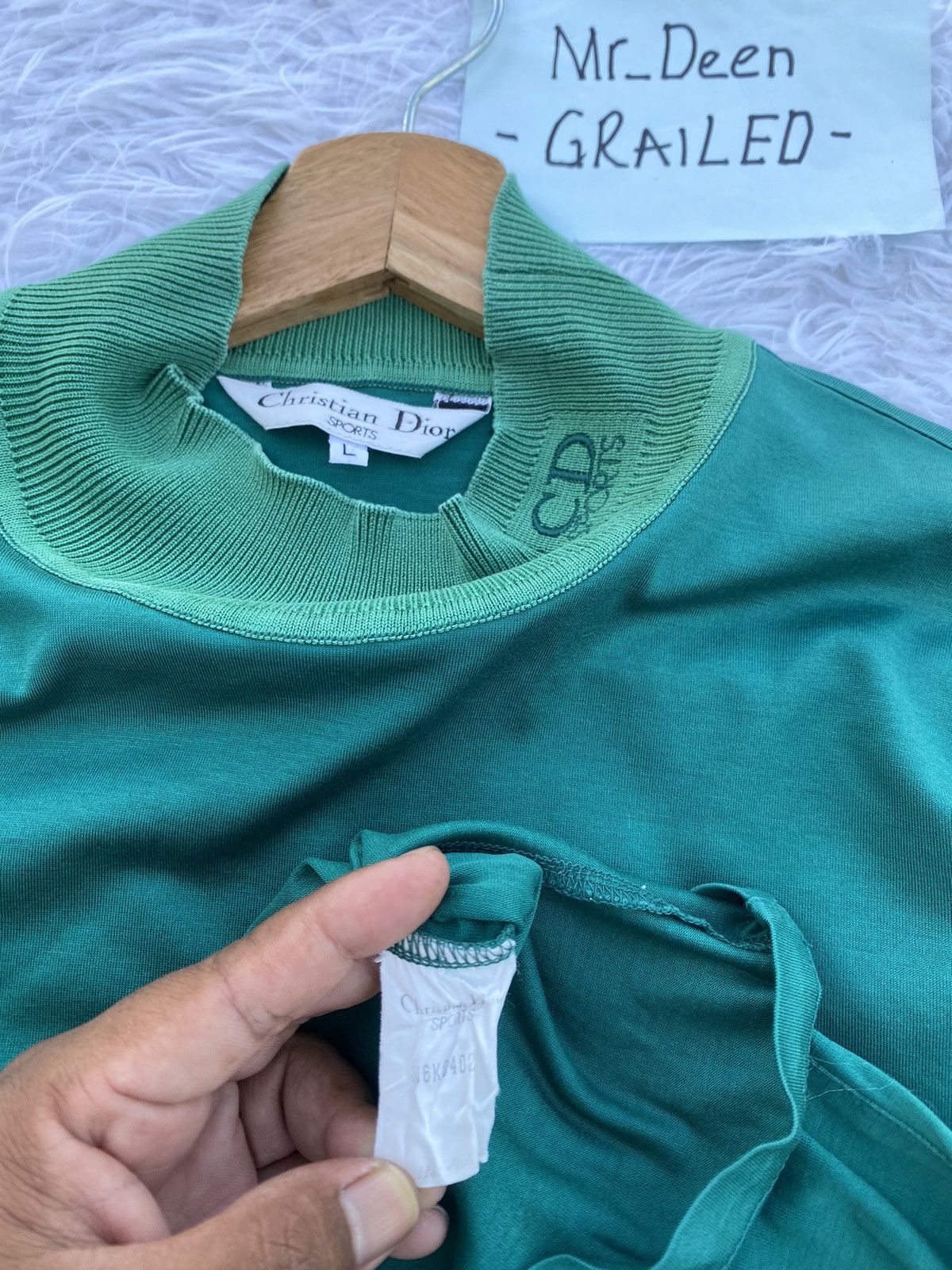 Christian Dior Monsieur Rare Vintage Christian Dior CD Sports Longsleeve Size US M / EU 48-50 / 2 - 13 Thumbnail