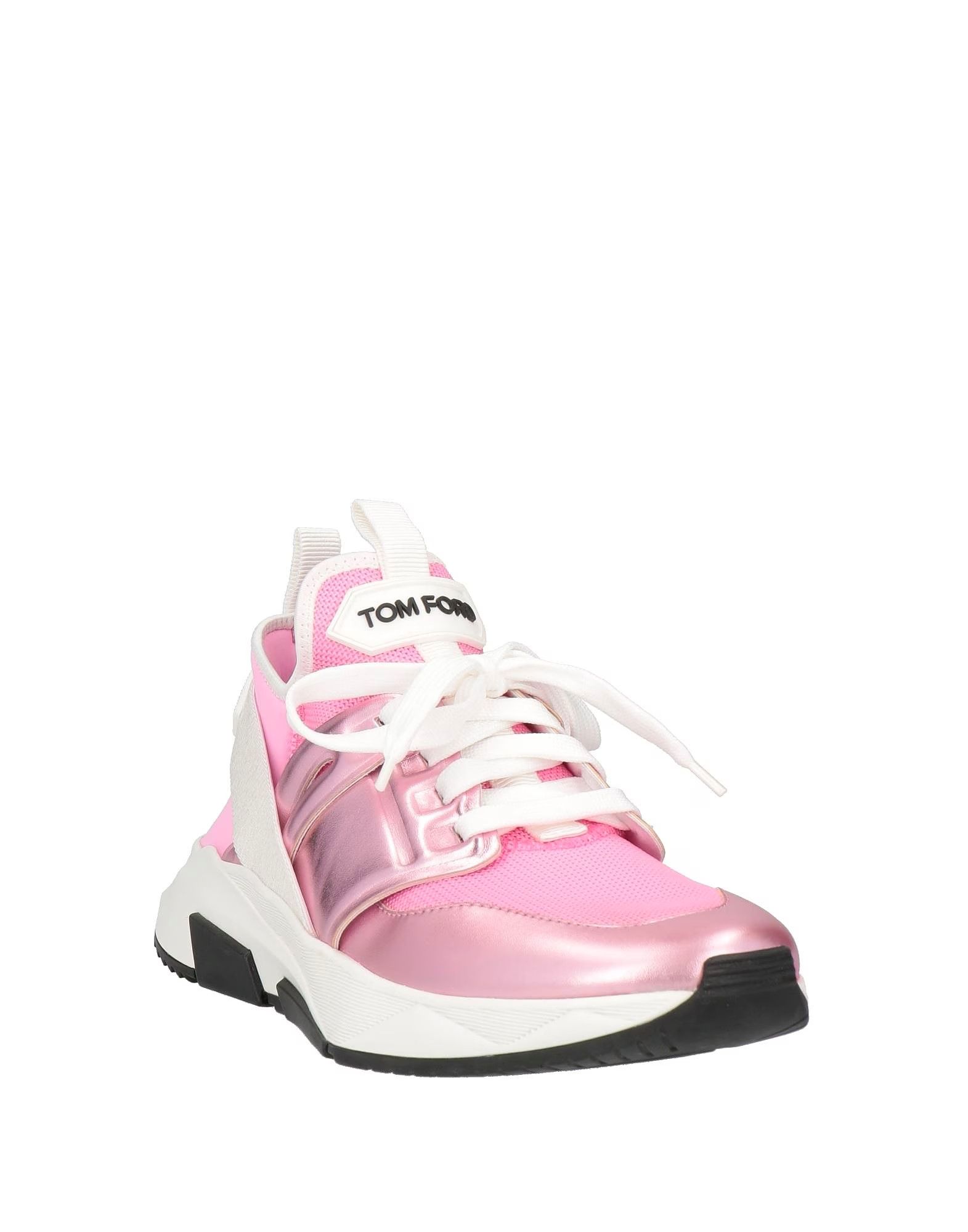 Tom Ford o1loc1c1124 W2818 Low-Top Sneakers in Pink Size US 7 / IT 37 - 2 Thumbnail