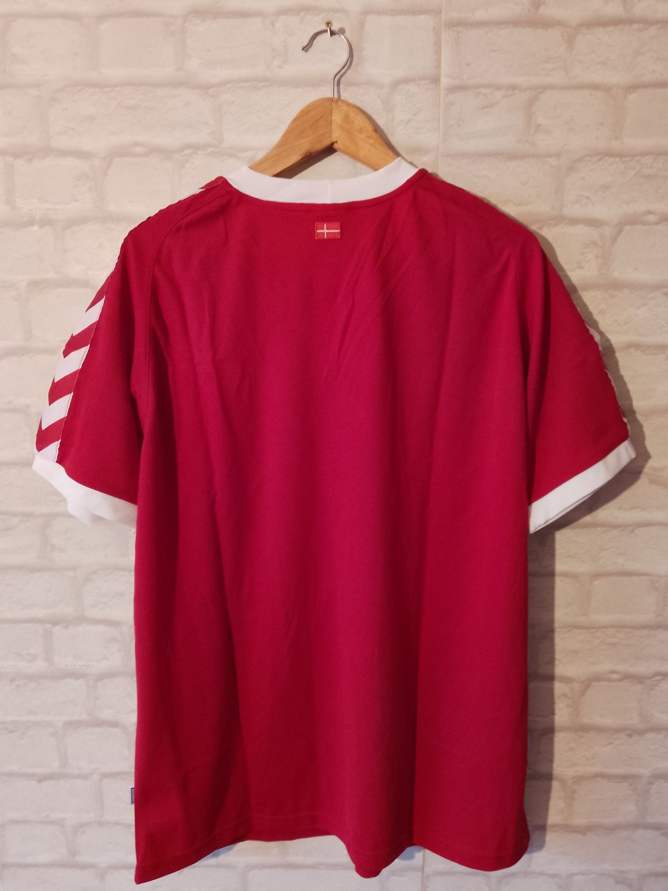 Hummel Vintage Denmark jersey - Hummel - Size XL - 2002-2004 Size US XL / EU 56 / 4 - 2 Thumbnail