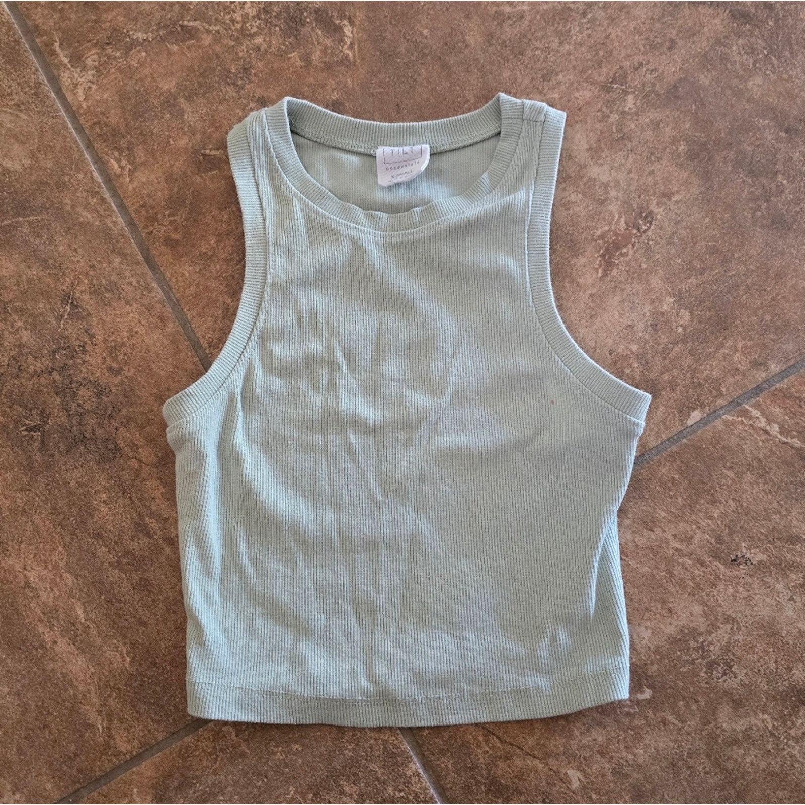 Other Light Green | FULL TILT | Cropped High Neck Size XS / US 0-2 / IT 36-38 - 1 Thumbnail