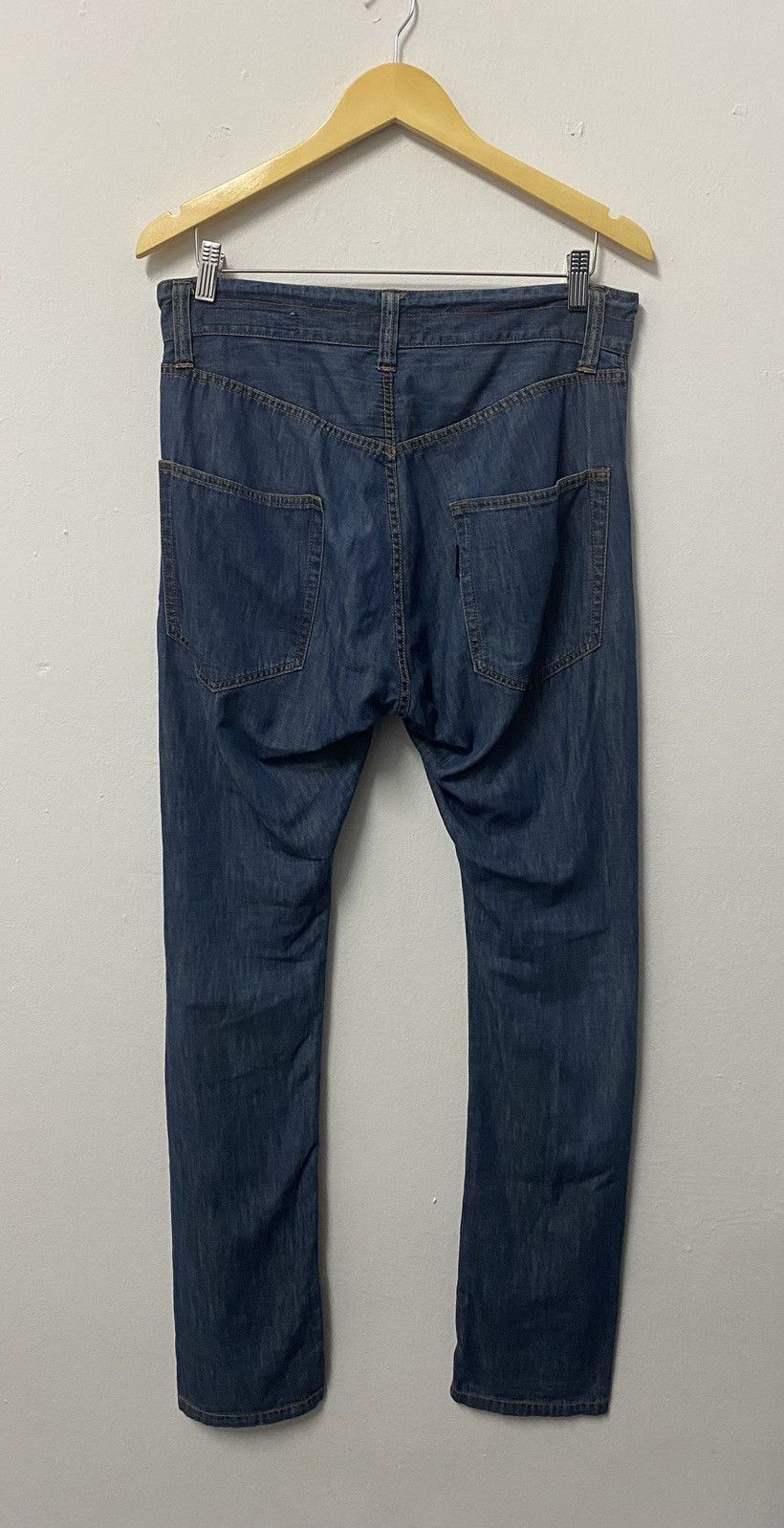 CABANE de ZUCCa Vintage Cabane De Zucca Issey Miyake Light Jeans Size US 32 / EU 48 - 2 Thumbnail