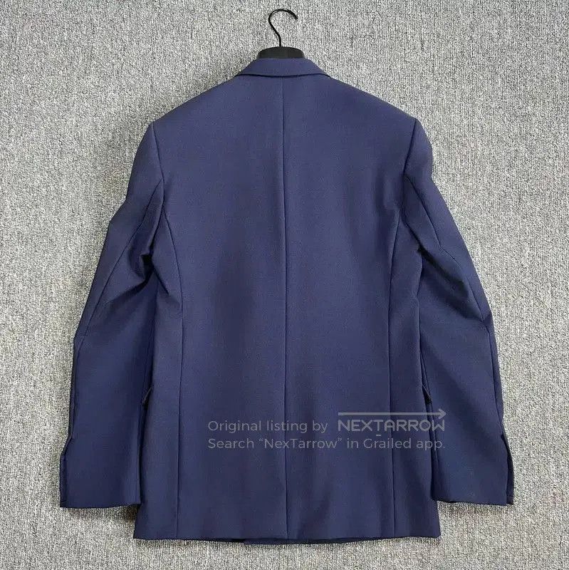 Dior Dior Men's Navy Wool Double-Breasted Blazer . Size US M / EU 48-50 / 2 - 4 Thumbnail