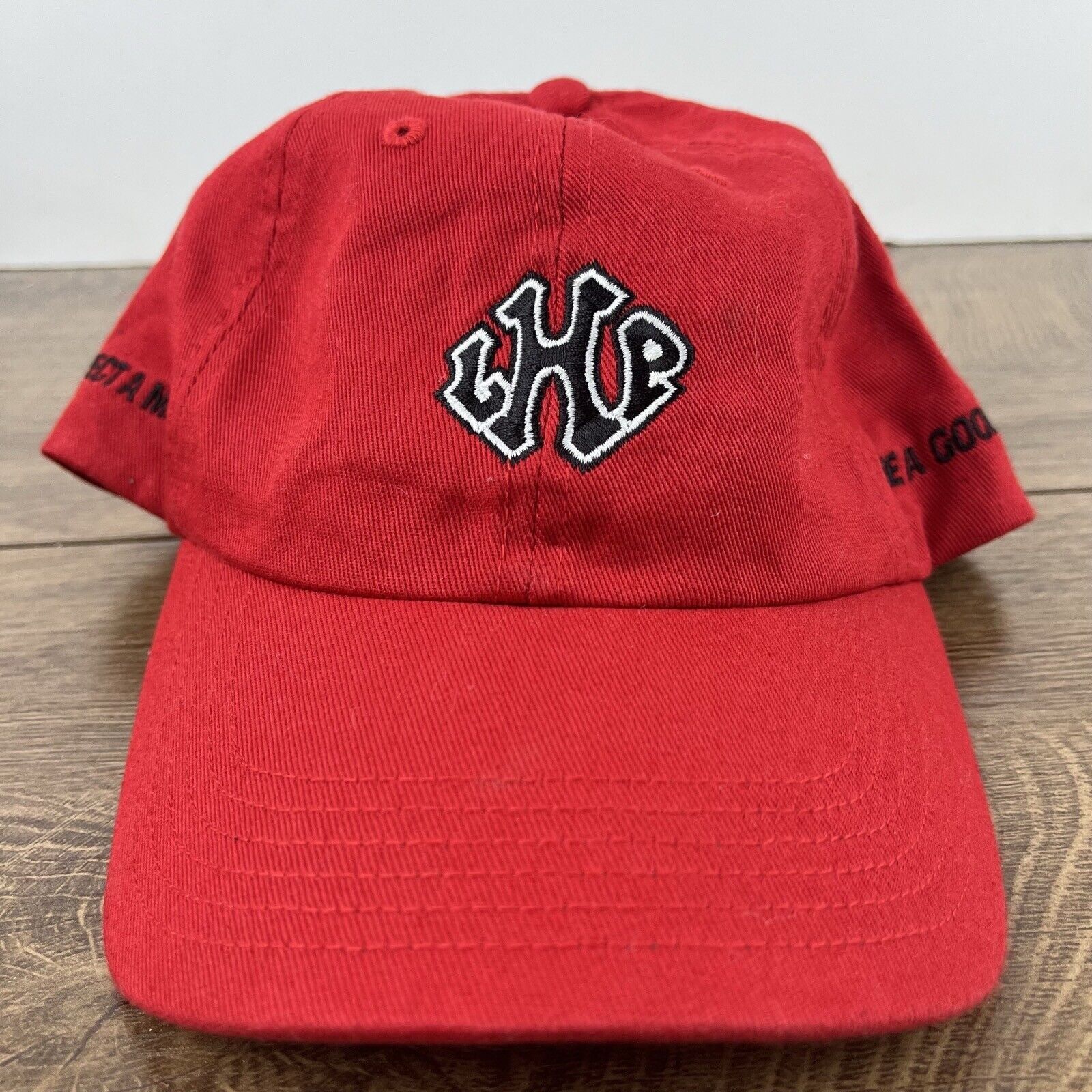 Other LHP Hat Red Cap Adjustable Hat Red Adult Fit Hat Size ONE SIZE - 4 Thumbnail
