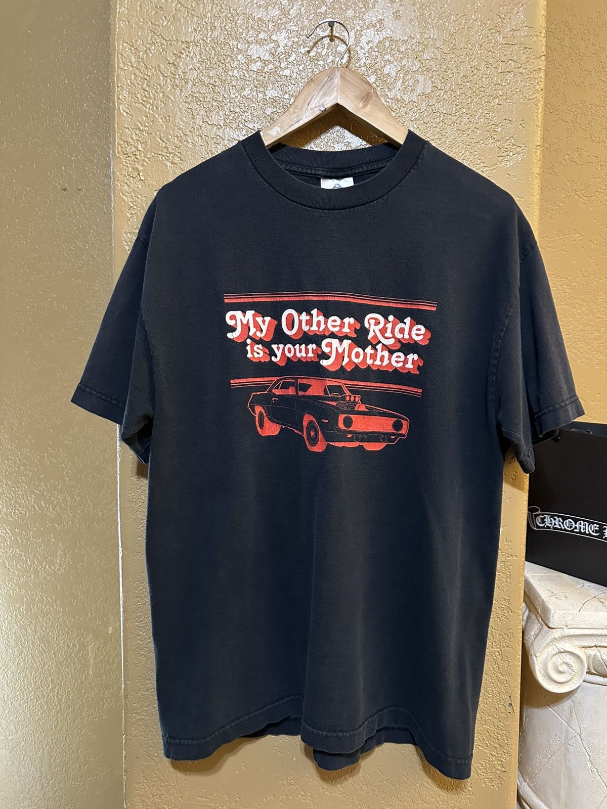 Vintage faded vintage My Other Ride Is Your Mother tee shirt Size US L / EU 52-54 / 3 - 1 Thumbnail