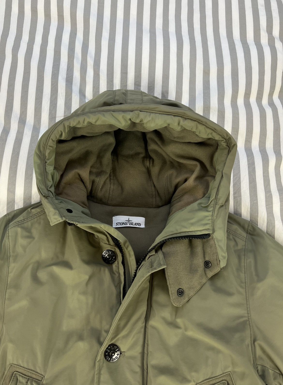 Stone Island Stone Island | Micro Reps Down Parka | Green | Size M Size US M / EU 48-50 / 2 - 16 Thumbnail