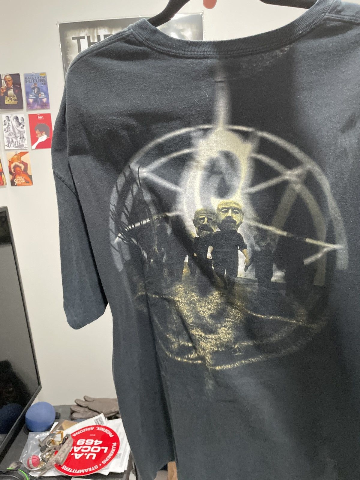 Vintage Slitknot 90s full print Size US XL / EU 56 / 4 - 1 Thumbnail