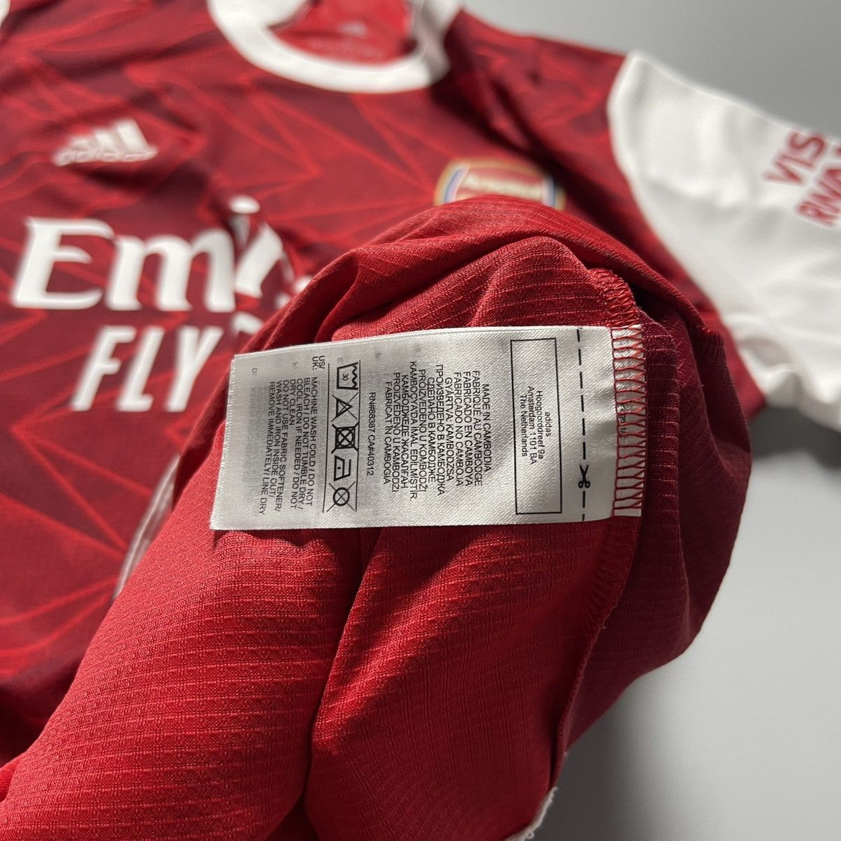 Vintage ARSENAL ADIDAS 2020/2021 SOCCER HOME JERSEY #78 LEWIS-SKELLY Size US L / EU 52-54 / 3 - 11 Thumbnail