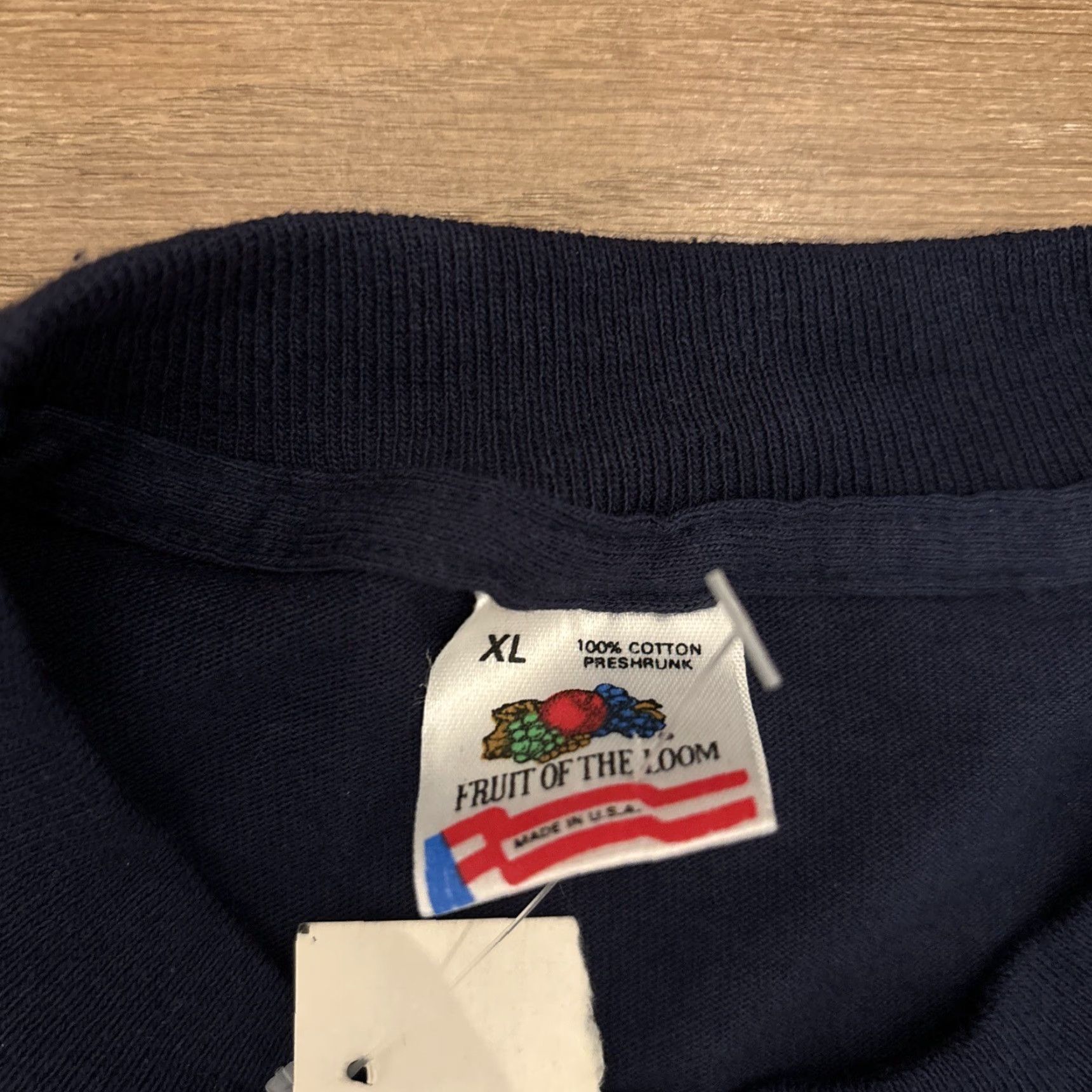 Fruit Of The Loom VINTAGE Objective World Peace Allied Coalition Operation Desert Storm T-Shirt XL Men Blue 90s Peace Storm; Fruit of the Loom" Size US XL / EU 56 / 4 - 3 Thumbnail
