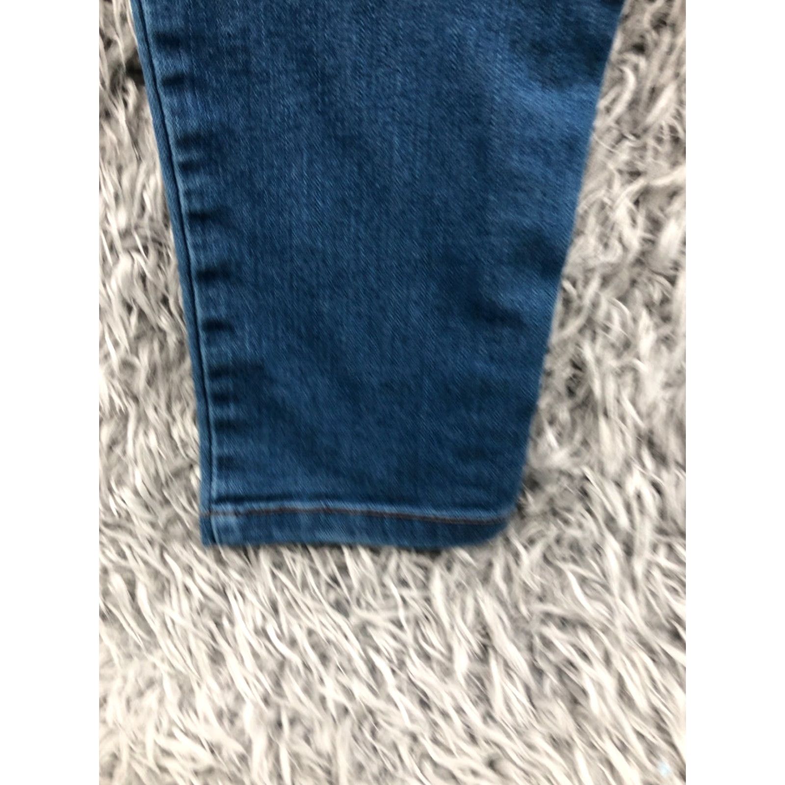 Vintage Relativity Jeans Slim Skinny Jeans Size 8 Womens Medium Wash Blue Regular Fit 5-Pocket Denim Cotton Belt Loops Zip Button Size 30" / US 8 / IT 44 - 7 Thumbnail