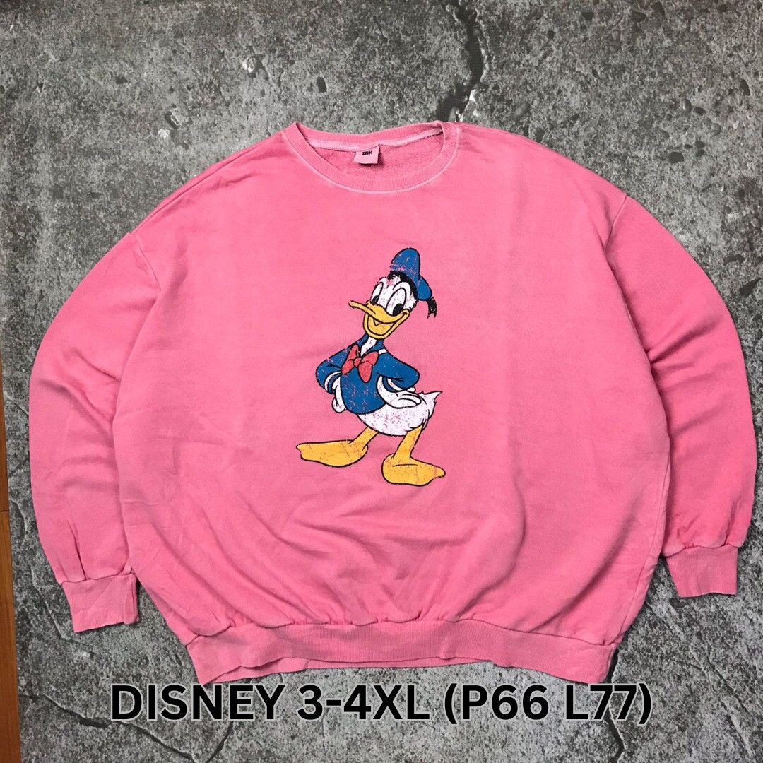 Disney DISNEY DONAL DUCK crewneck vintage Size US XXL / EU 58 / 5 - 1 Thumbnail