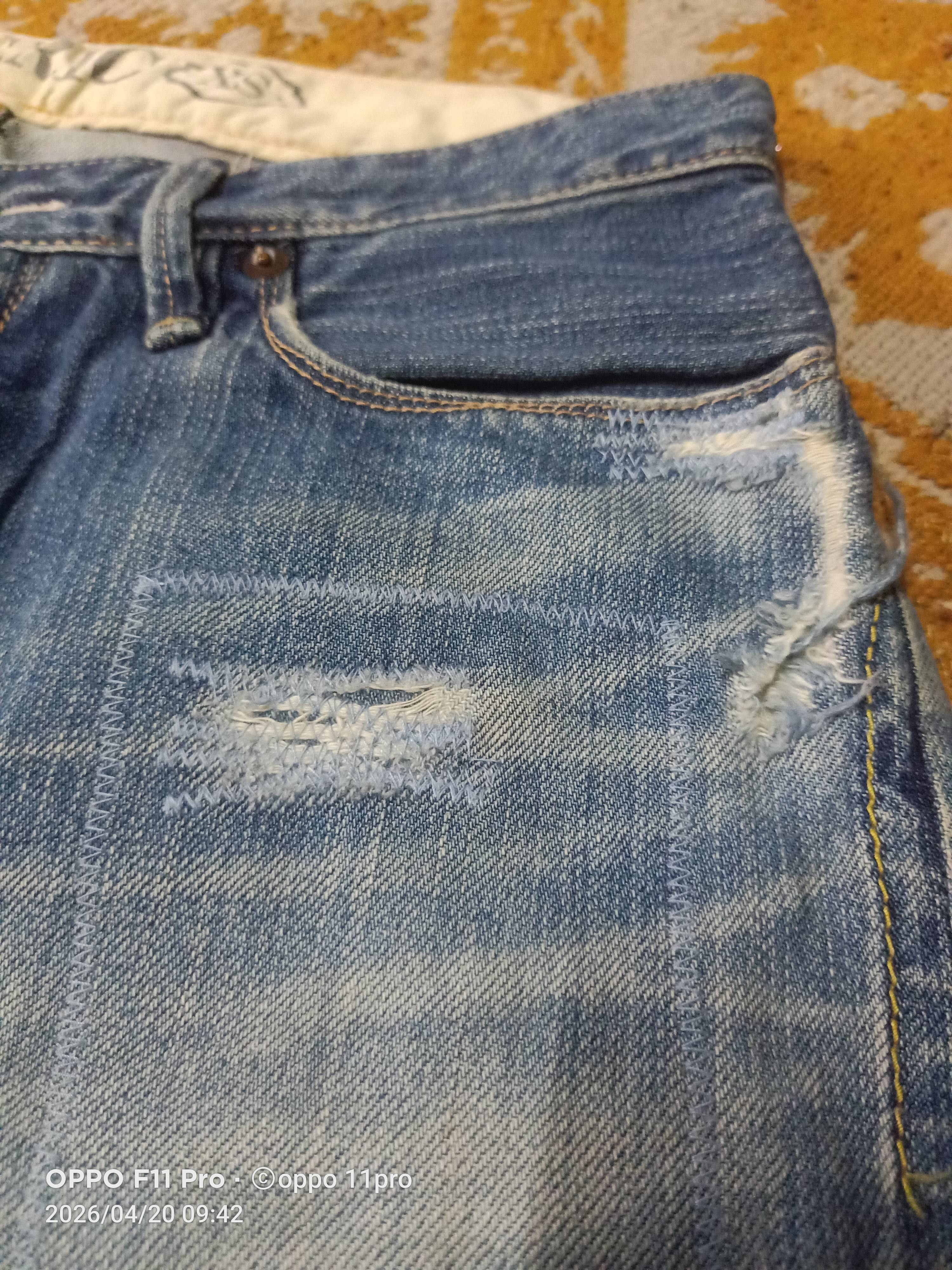 Hysteric Glamour 💥 Hystric Glamour Selvedge Flare Denim 💥 Size US 28 / EU 44 - 14 Thumbnail